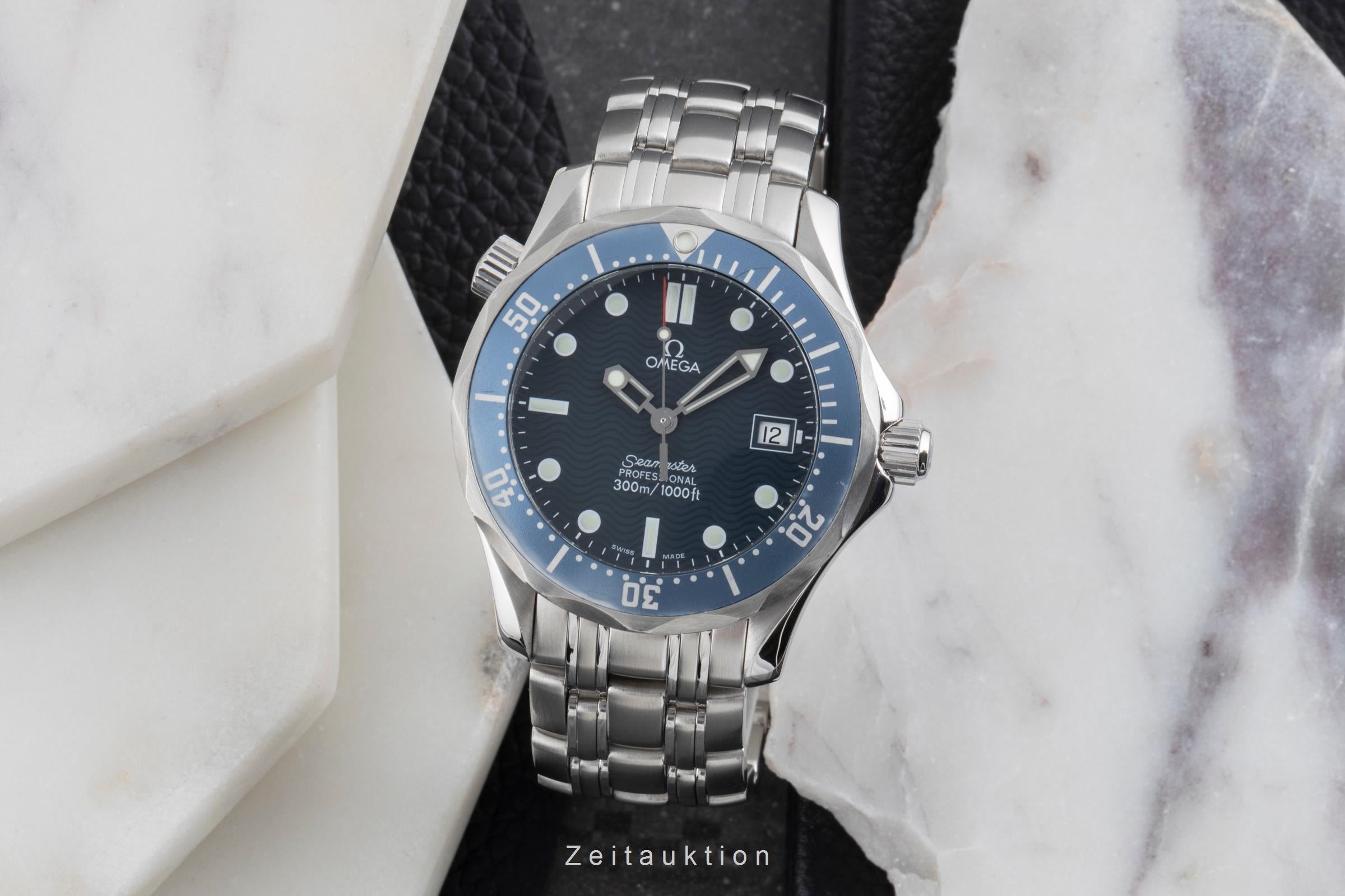 Omega Seamaster steel quartz men's watch 2561.80.00  [2503623]