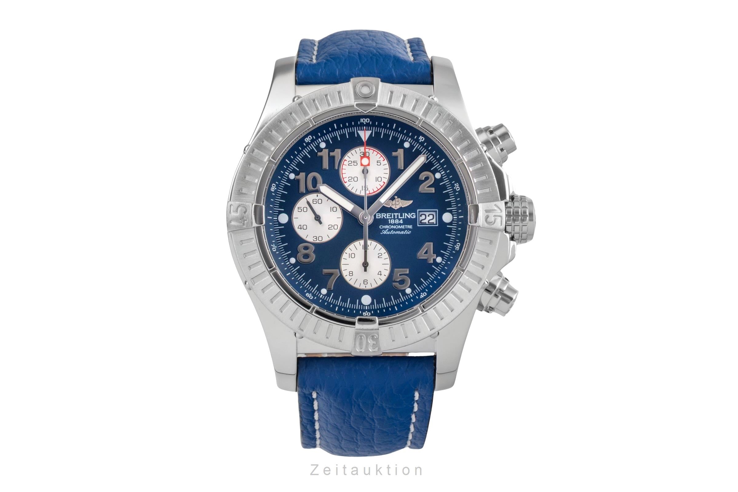 Breitling Super Avenger cronógrafo acero / titanio automático reloj para caballeros A13370  [2503624]