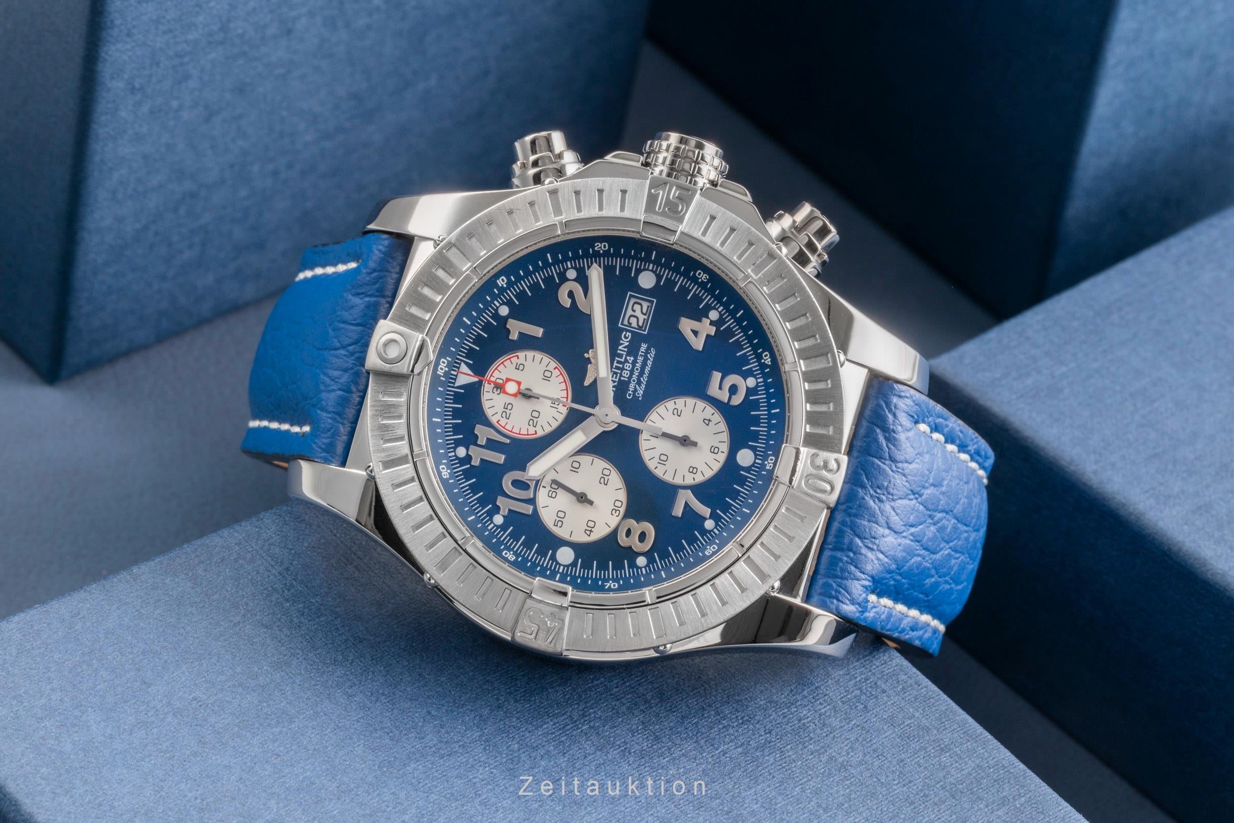 Breitling Super Avenger cronógrafo acero / titanio automático reloj para caballeros A13370  [2503624]