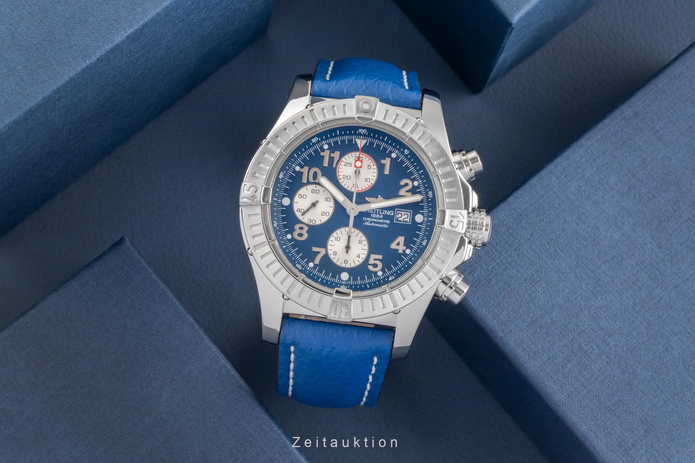 Breitling Super Avenger cronógrafo acero / titanio automático reloj para caballeros A13370  [2503624]