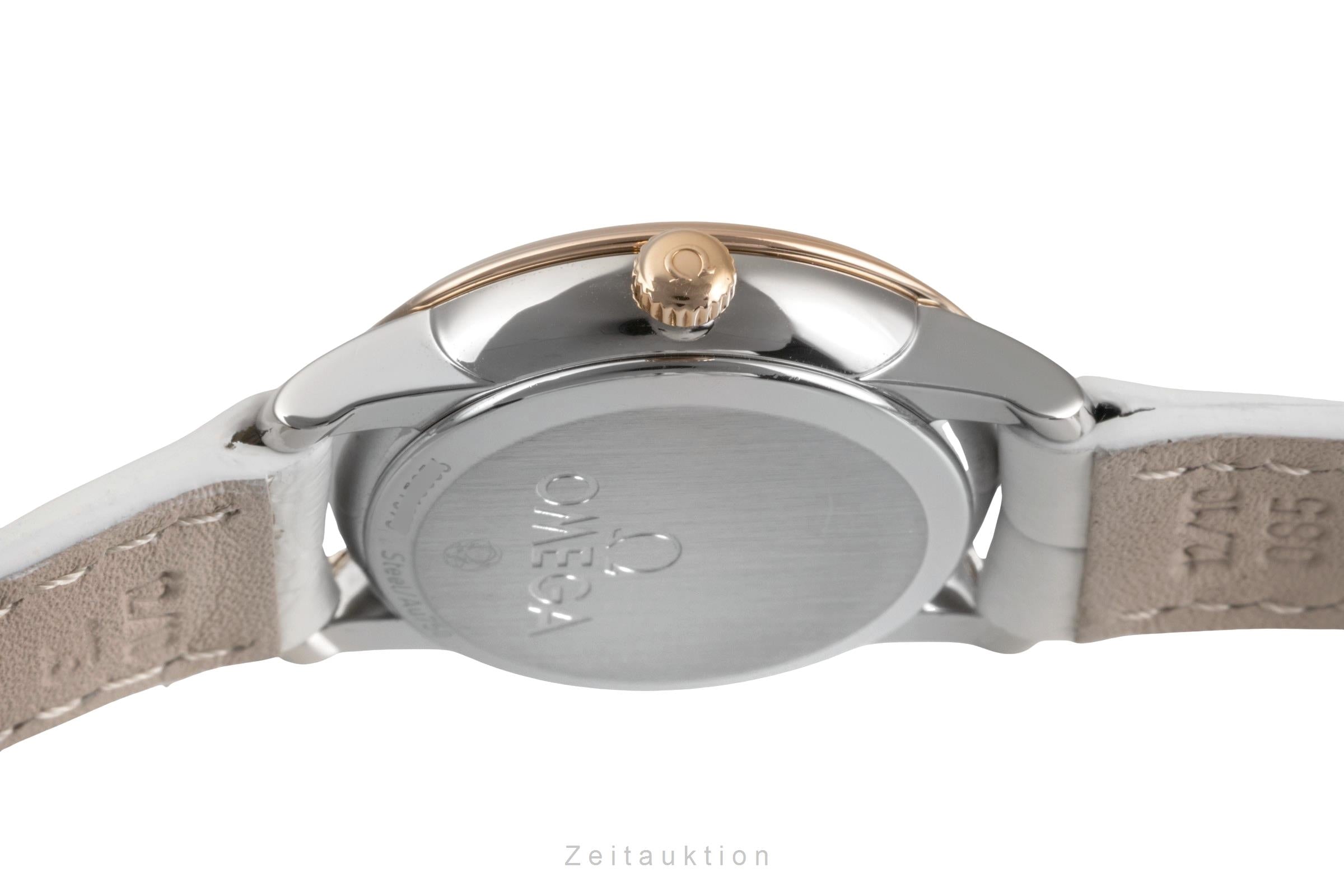 Omega De Ville Stahl / Rotgold MOP Damenuhr Ref. 424.20.24.60.05.002 Papiere [2503631]