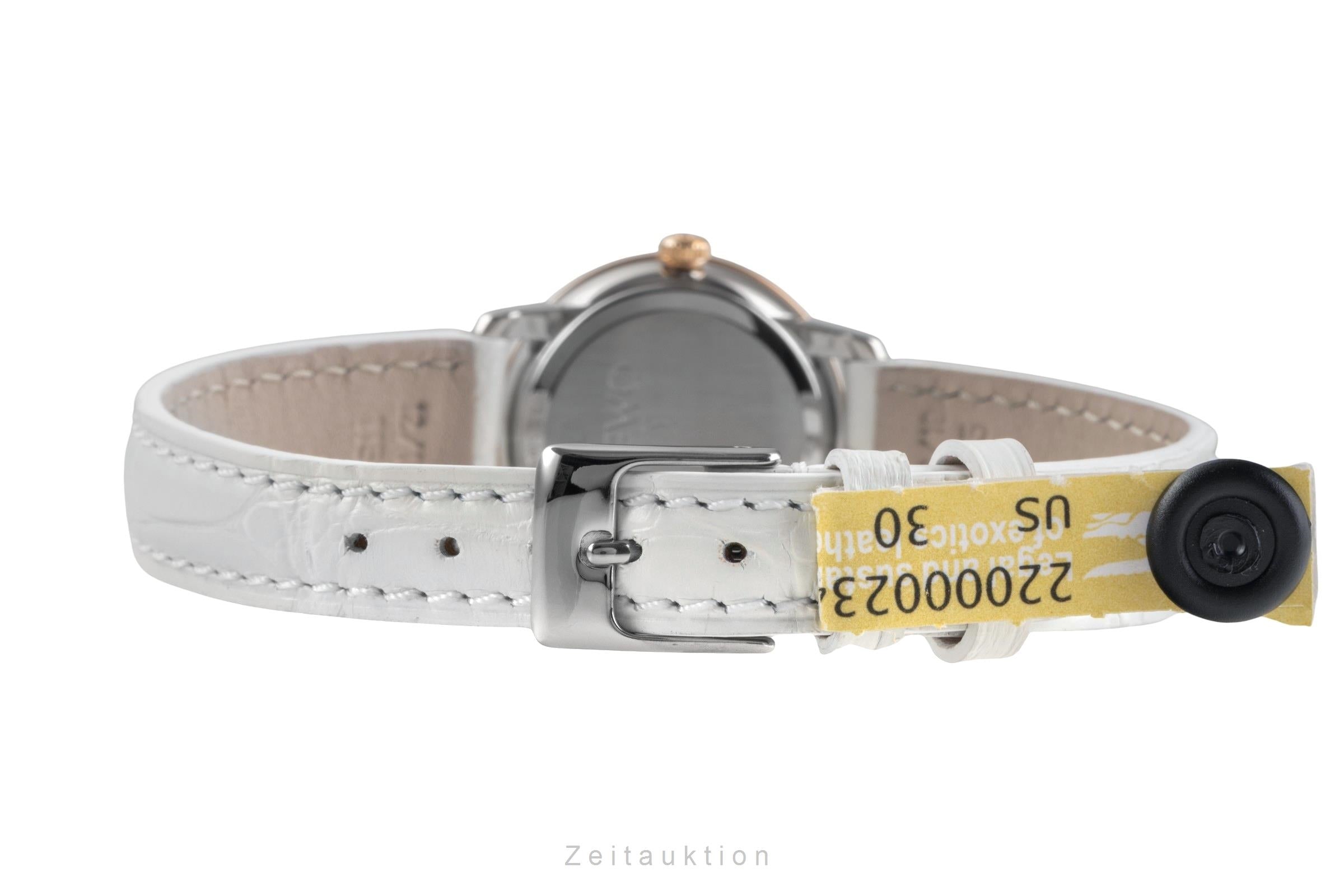 Omega De Ville Stahl / Rotgold MOP Damenuhr Ref. 424.20.24.60.05.002 Papiere [2503631]