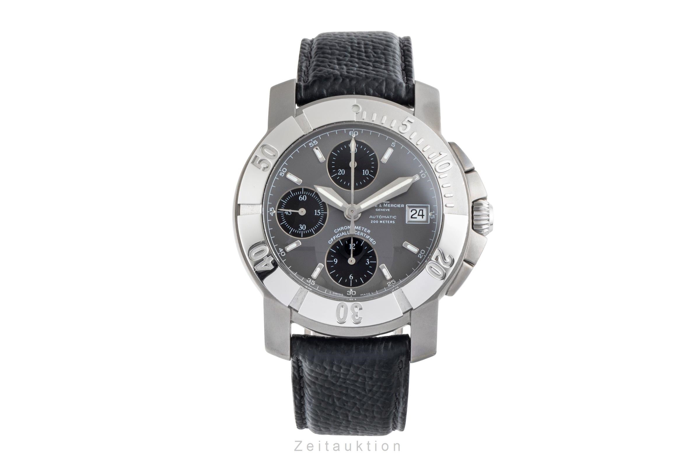 Baume & Mercier Capeland Chronograph Stahl / Titan Automatik Herren Ref. 65390  [2503633]
