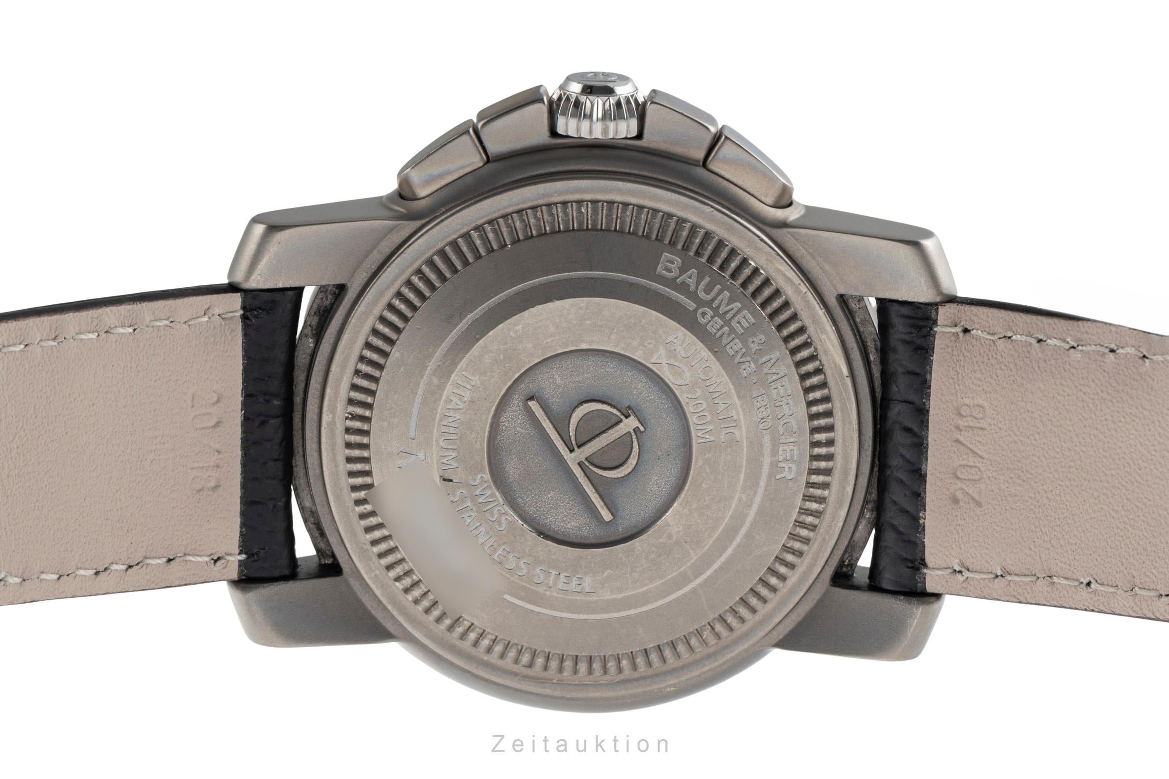 Baume & Mercier Capeland Chronograph Stahl / Titan Automatik Herren Ref. 65390  [2503633]