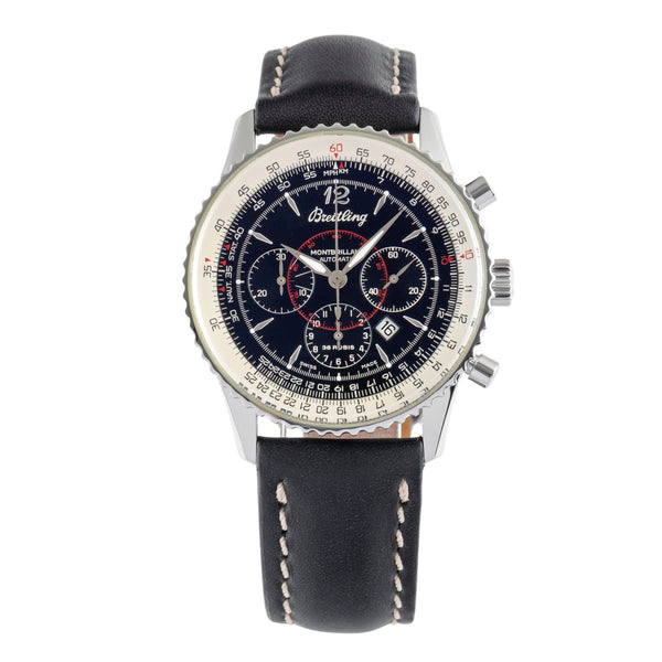 Breitling Montbrillant acier automatique montre pour hommes A41030  [2503634]