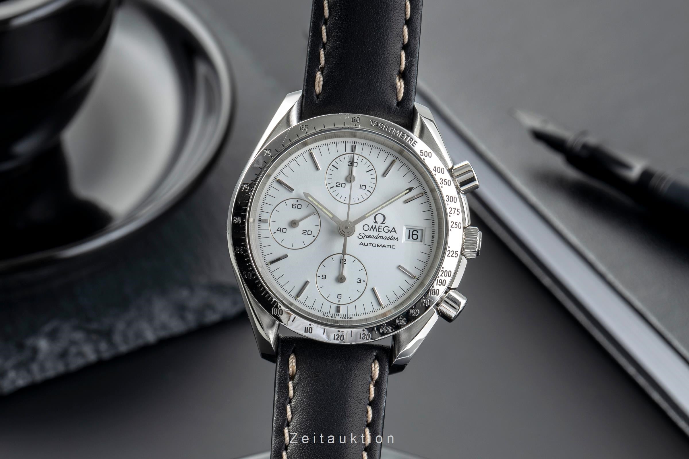 Omega Speedmaster chronograph steel automatic Kal. 1152 Ref