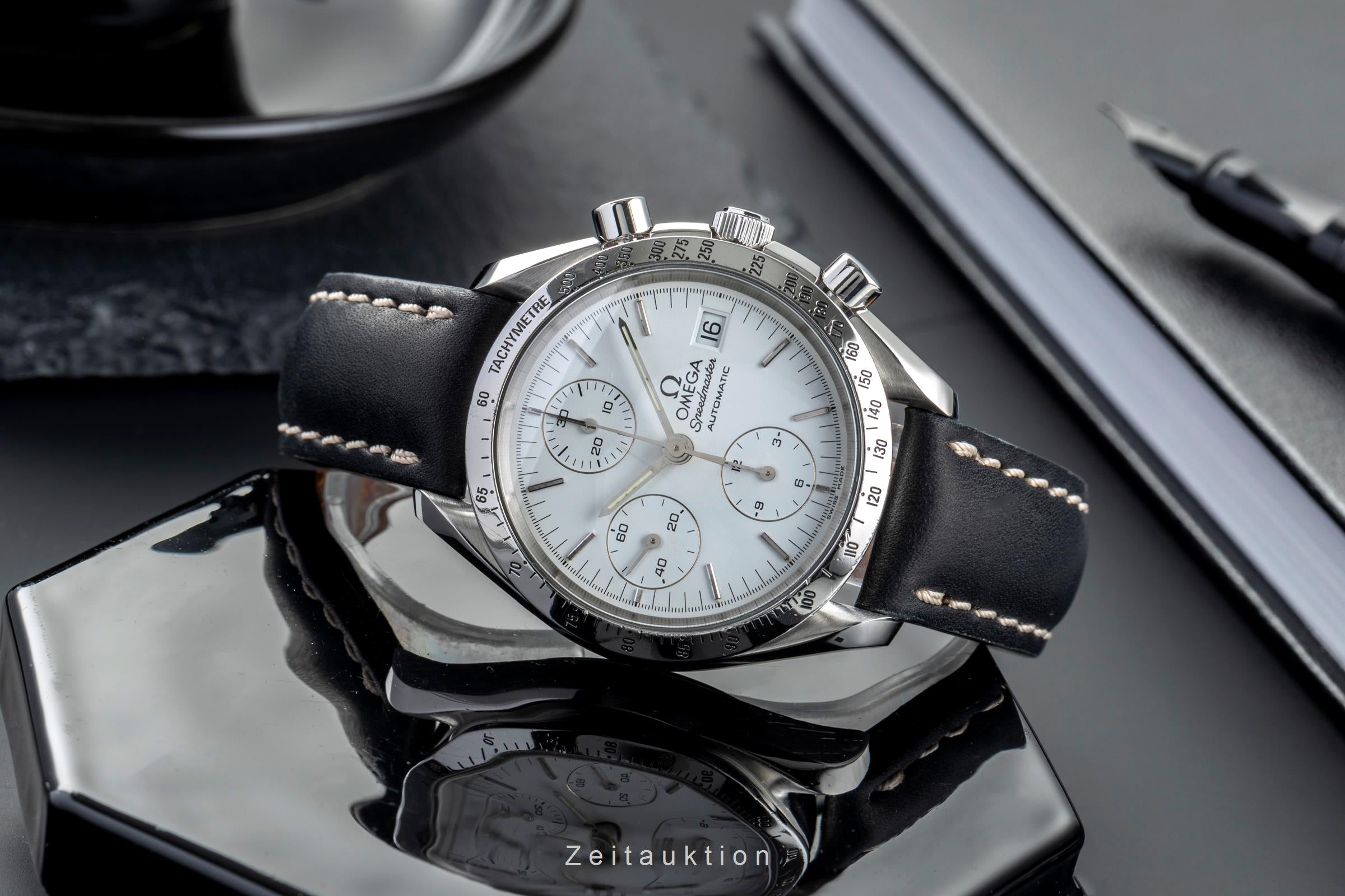 Omega Speedmaster chronograph steel automatic Kal. 1152 Ref