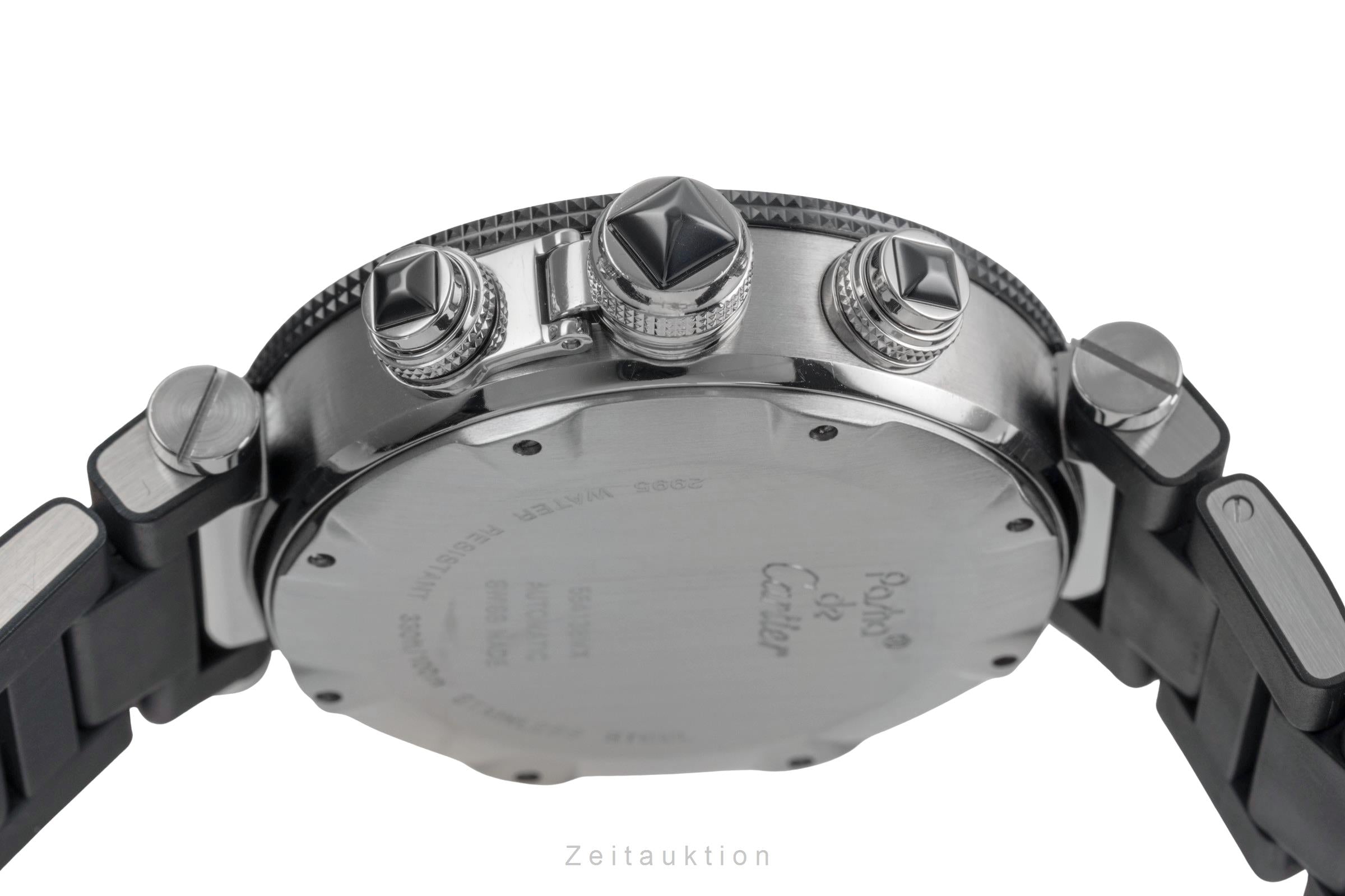 Cartier Pasha Seatimer Chronograph Datum Stahl Automatik Ref. W31088U2  [2503642]