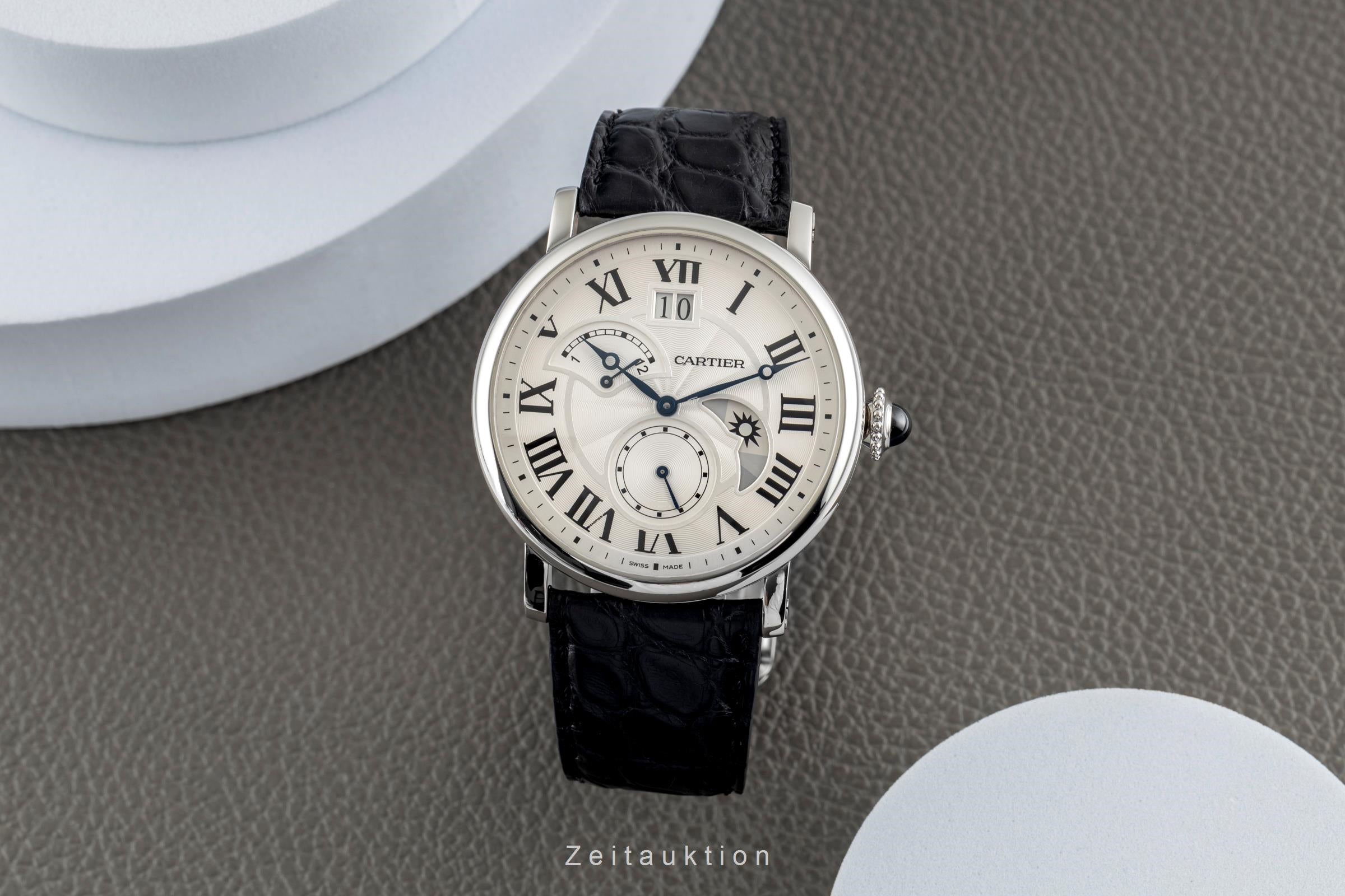 Cartier Rotonde de Cartier Grossdatum Retrograde 2.Zeitzone Ref. W1556368  [2503643]