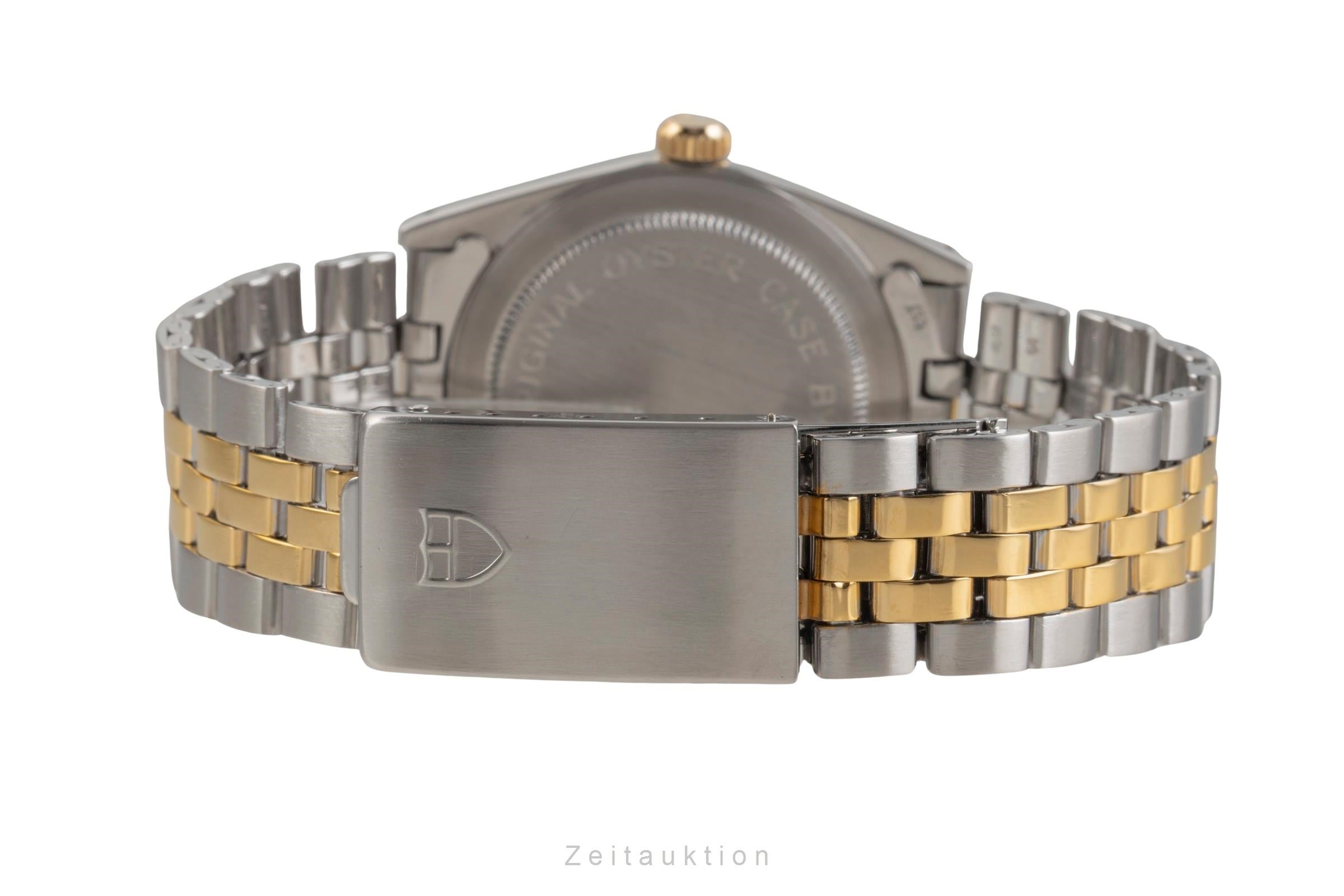 Tudor Prince Date Stahl / Gold Automatik Diamonds Linen Dial Herren Ref. 74033  [2503644]