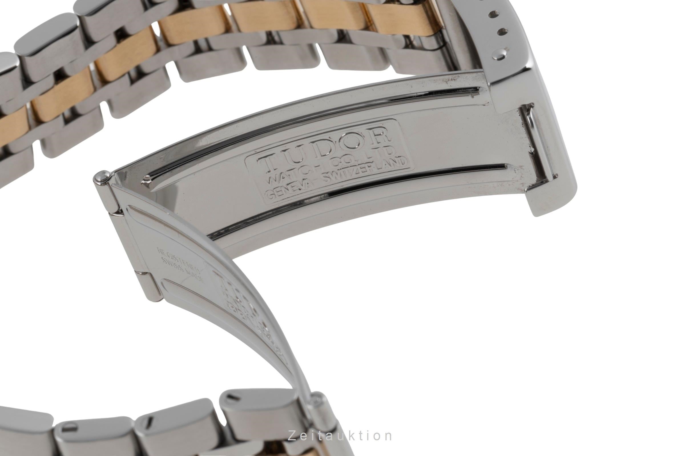 Tudor Oyster Prince Date Day Stahl Gold Automatik Herrenuhr Ref. 76213 Papiere  [2503645]