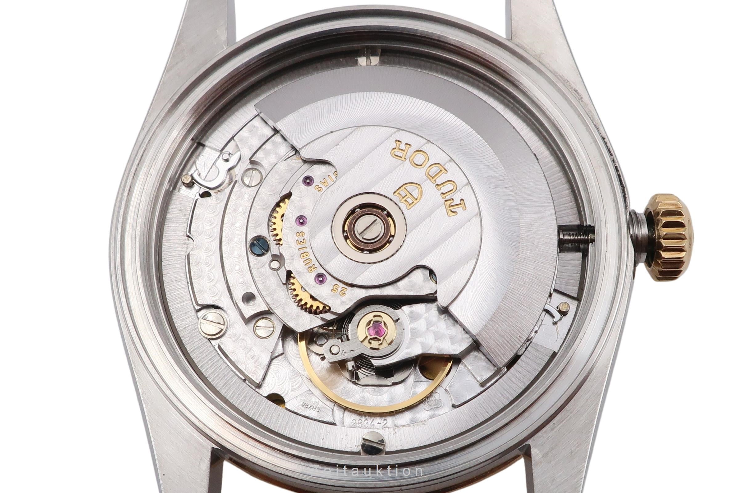 Tudor Oyster Prince Date Day Stahl Gold Automatik Herrenuhr Ref. 76213 Papiere  [2503645]