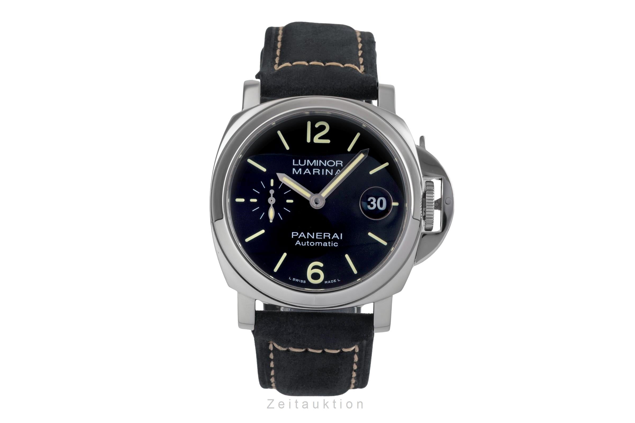 Panerai Luminor Marina acero automático reloj para caballeros PAM01048 LP: 7900EUR  [2503647]