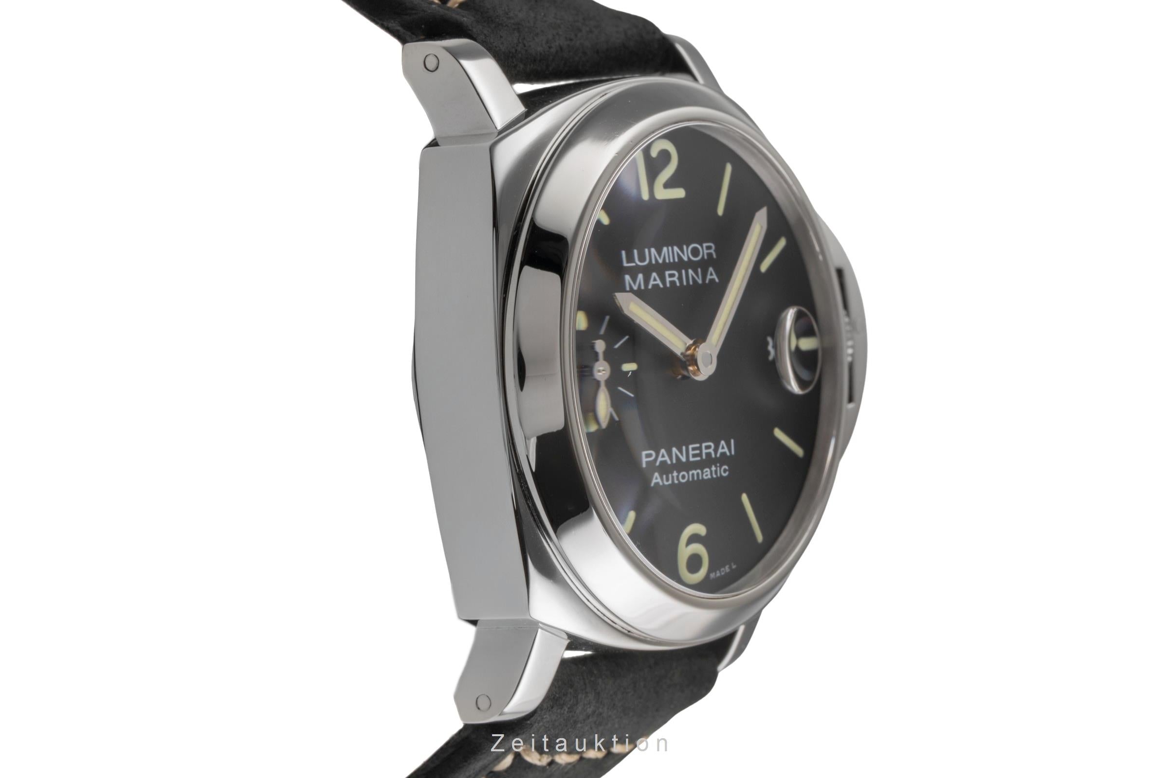 Panerai Luminor Marina acero automático reloj para caballeros PAM01048 LP: 7900EUR  [2503647]