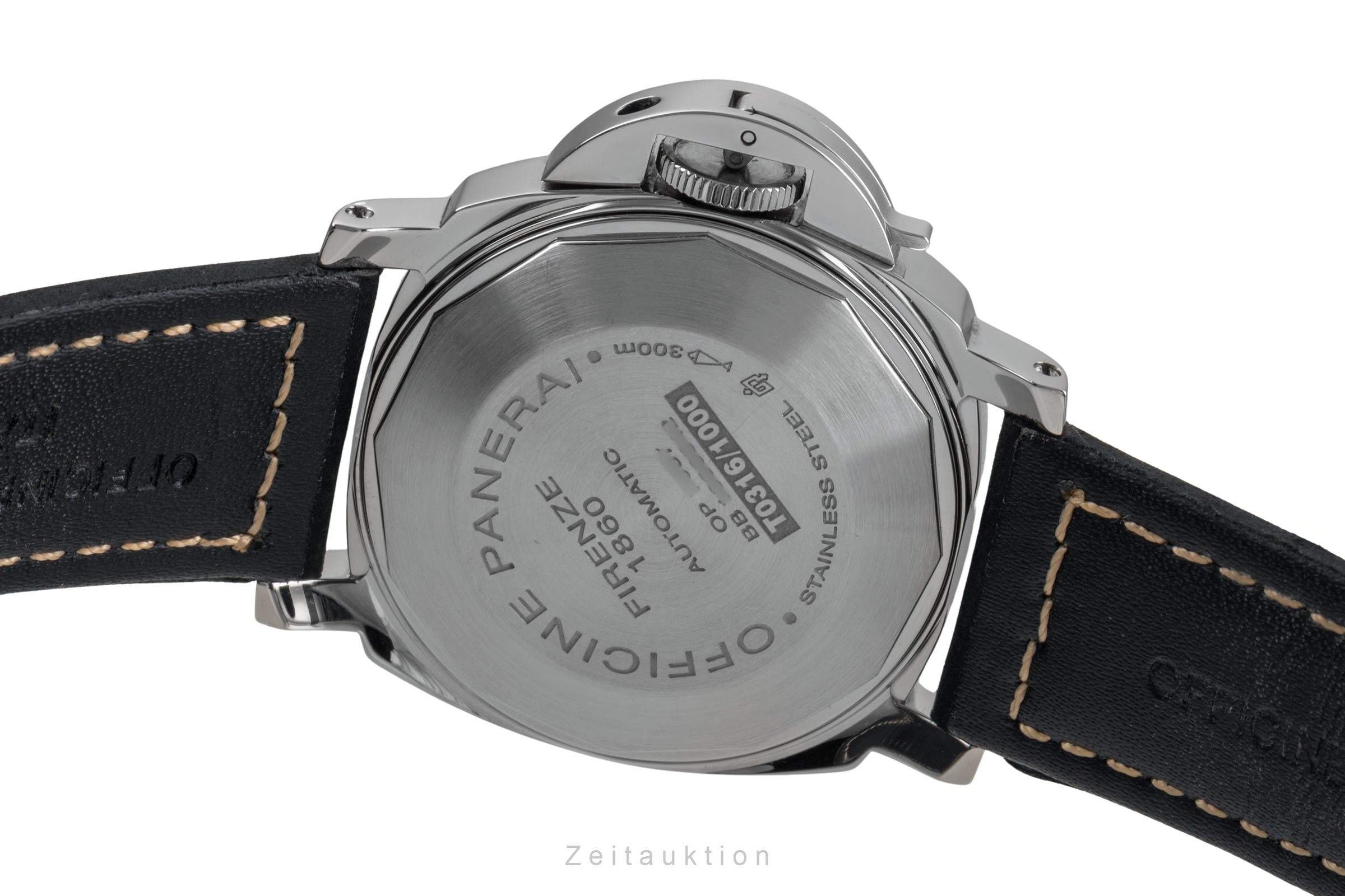 Panerai Luminor Marina acero automático reloj para caballeros PAM01048 LP: 7900EUR  [2503647]