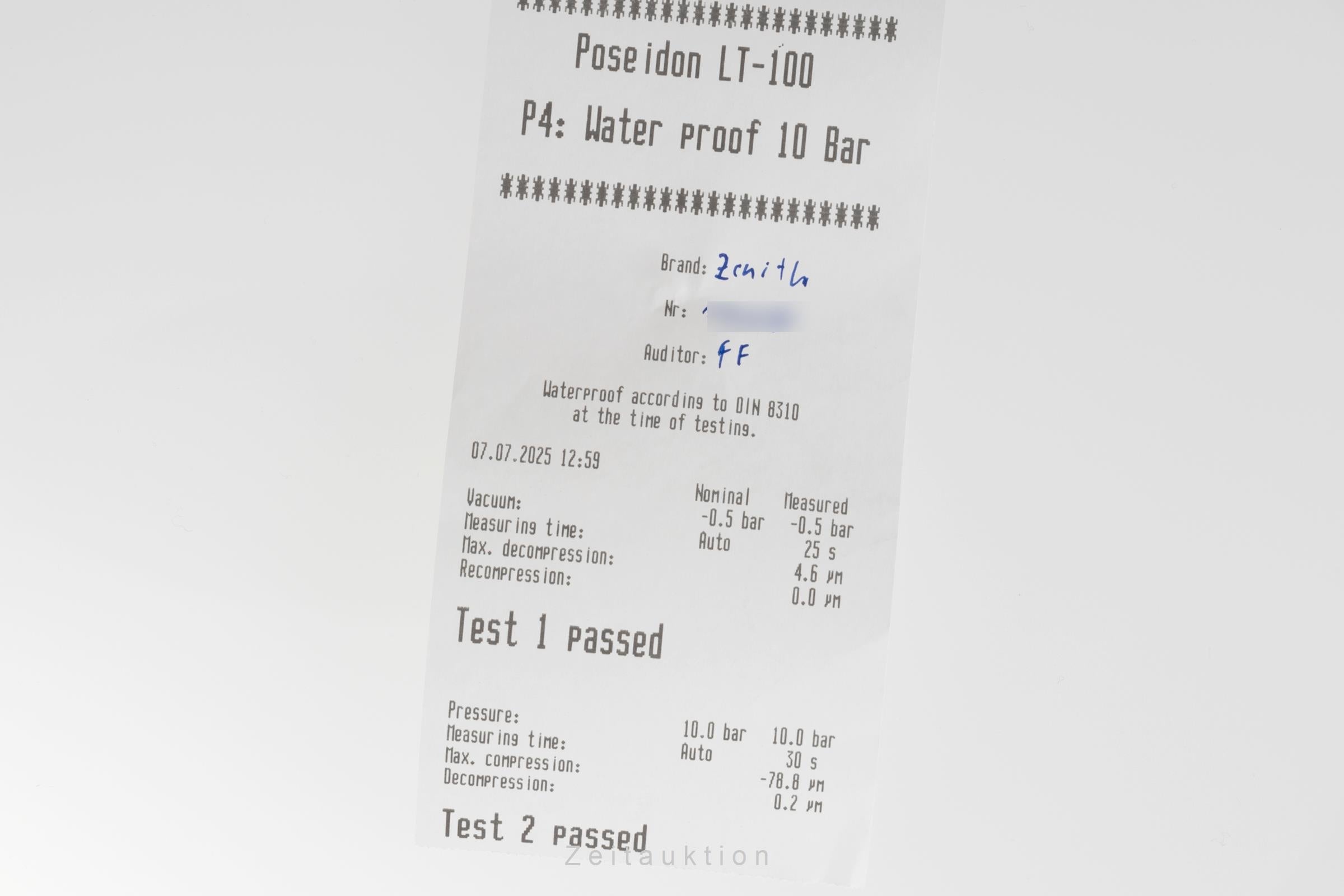 Zenith El Primero chronographe acier automatique montre pour hommes 03.2040.400/21.M2040  [2503648]