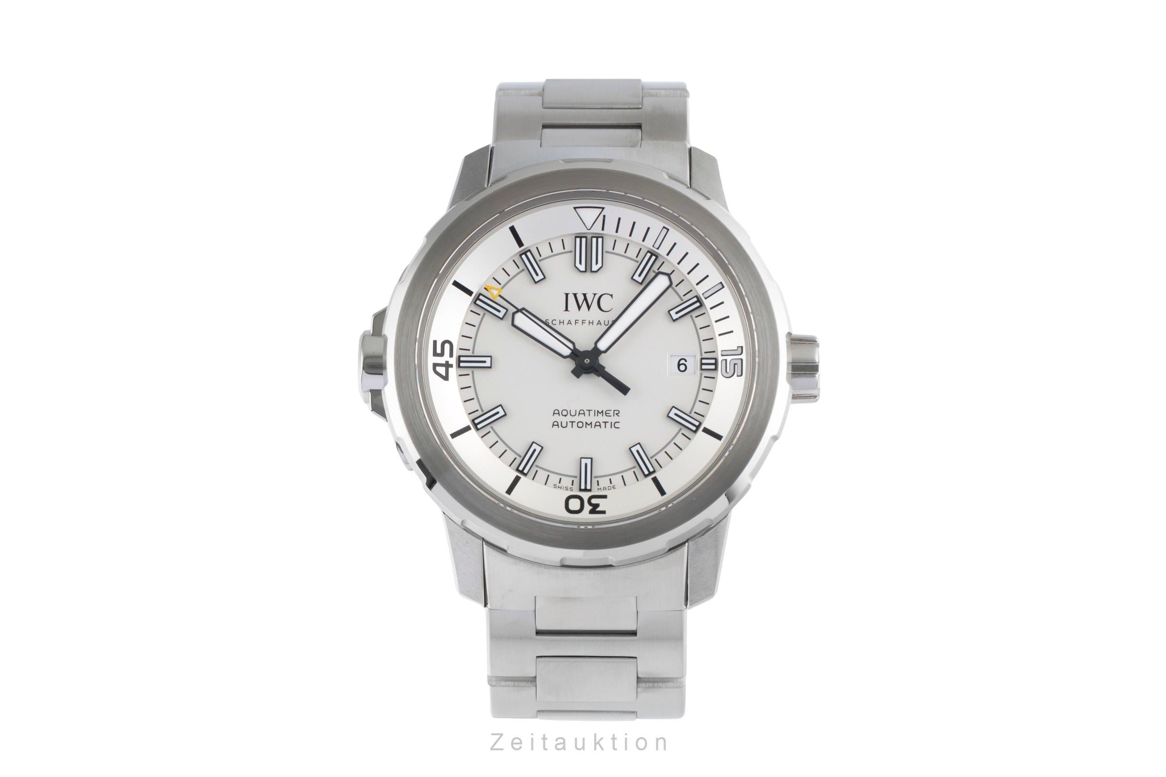IWC Aquatimer acciaio automatismo orologio da uomo IW329004  [2503653]