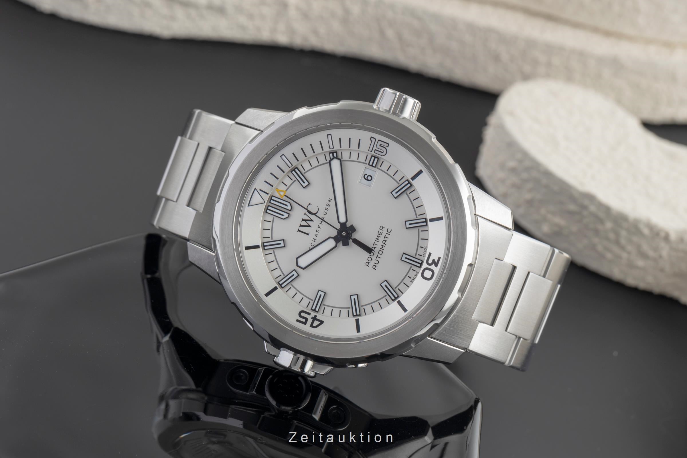 IWC Aquatimer acciaio automatismo orologio da uomo IW329004  [2503653]