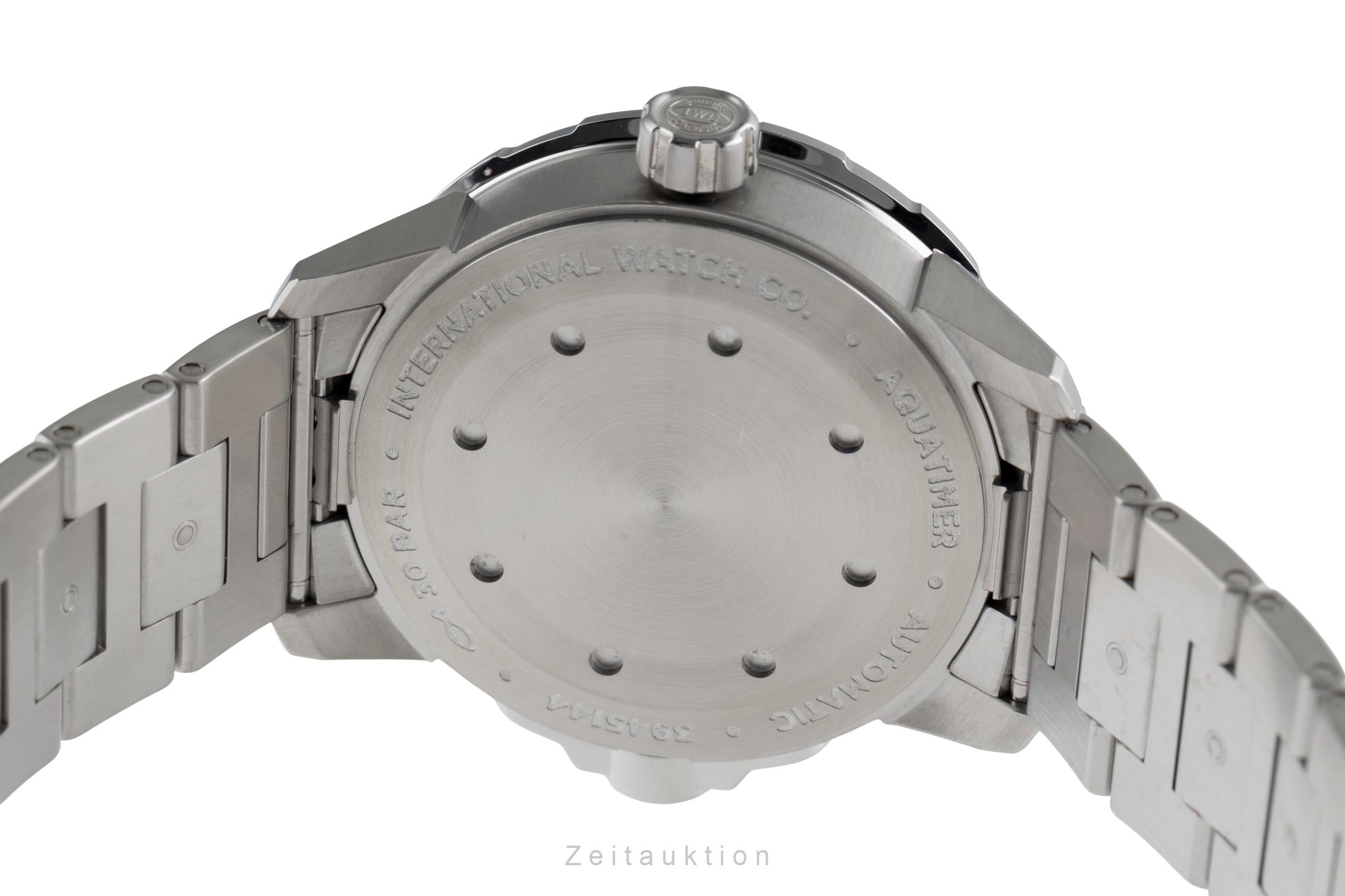 IWC Aquatimer acciaio automatismo orologio da uomo IW329004  [2503653]