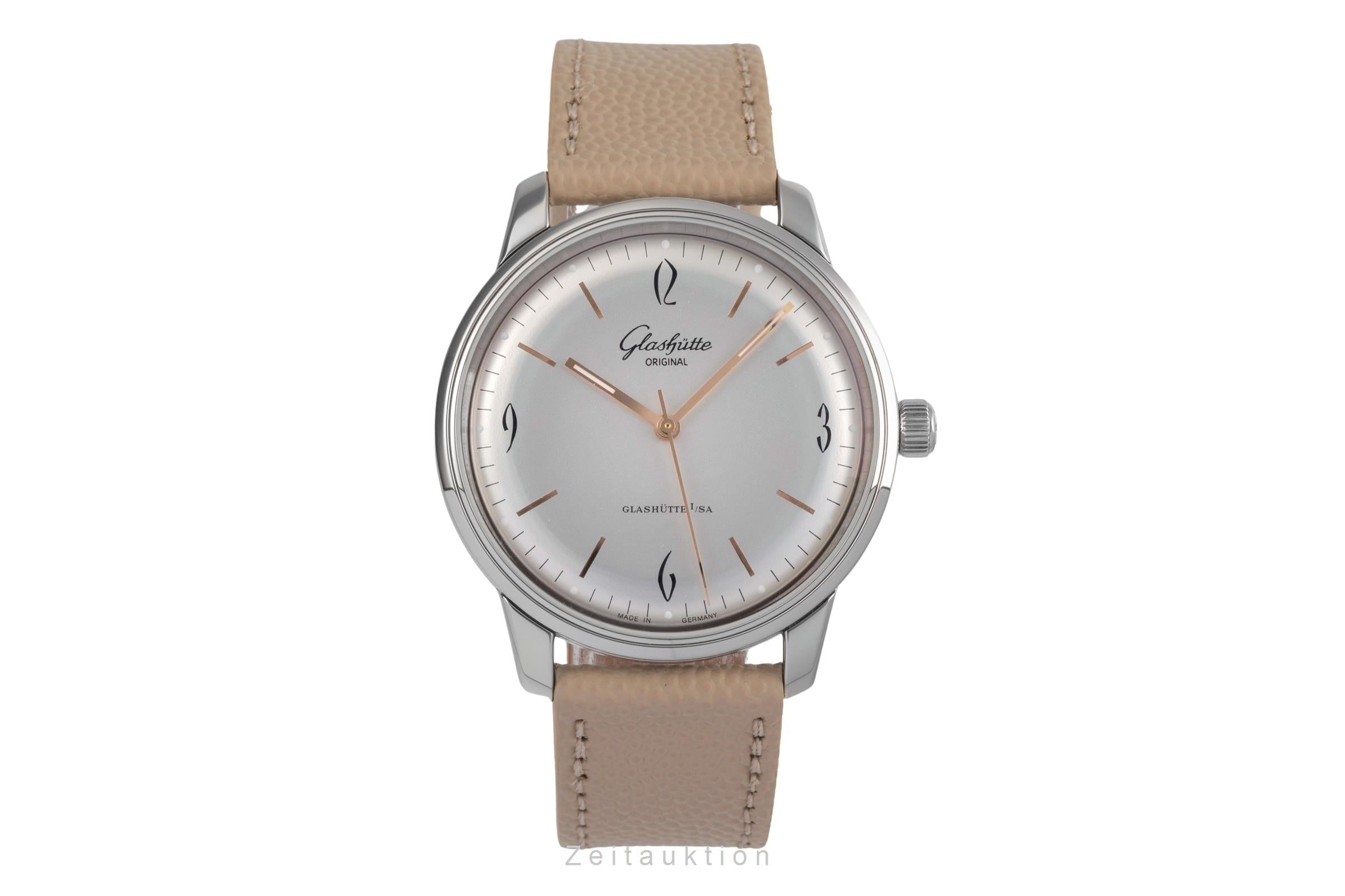 Glashütte Sixties steel automatic men's watch 1-39-52-01-02-04	  [2503654]