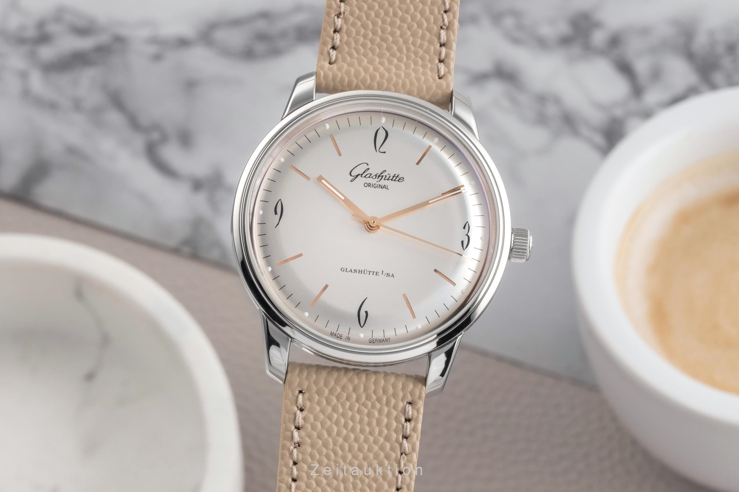 Glashütte Sixties steel automatic men's watch 1-39-52-01-02-04	  [2503654]