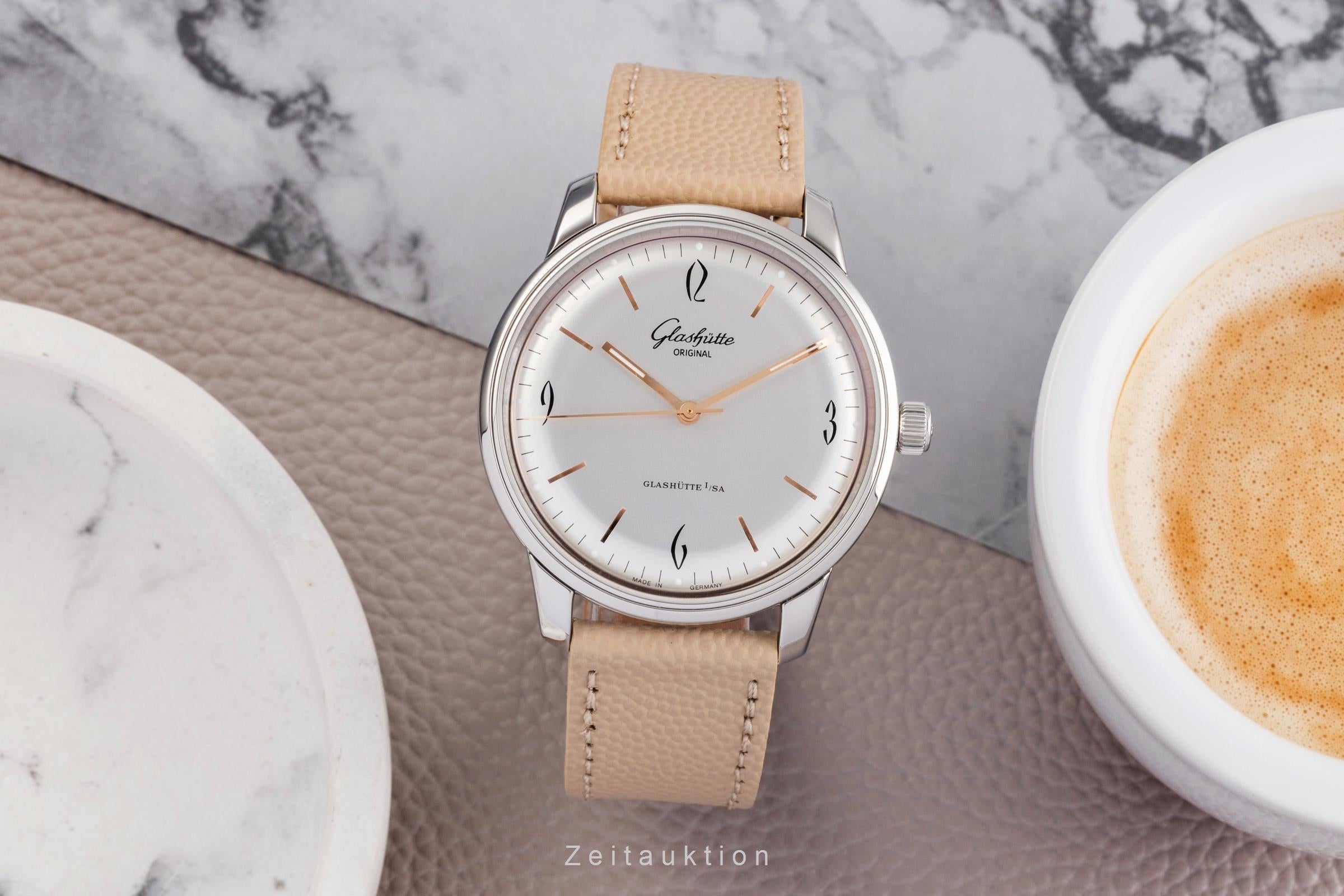 Glashütte Sixties steel automatic men's watch 1-39-52-01-02-04	  [2503654]