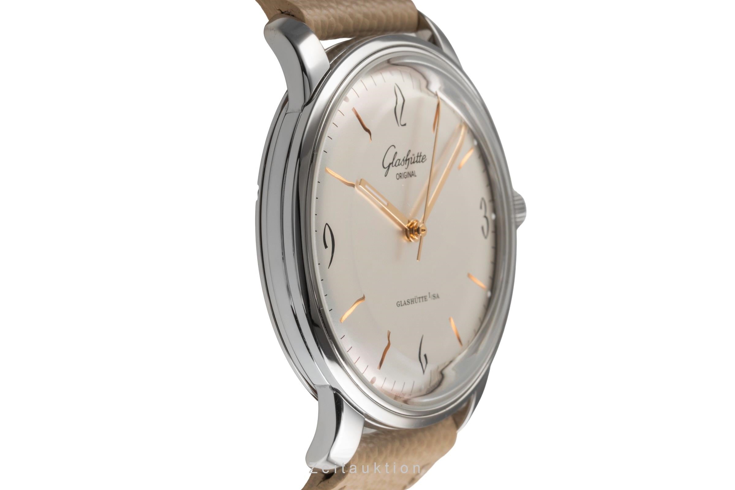 Glashütte Sixties steel automatic men's watch 1-39-52-01-02-04	  [2503654]