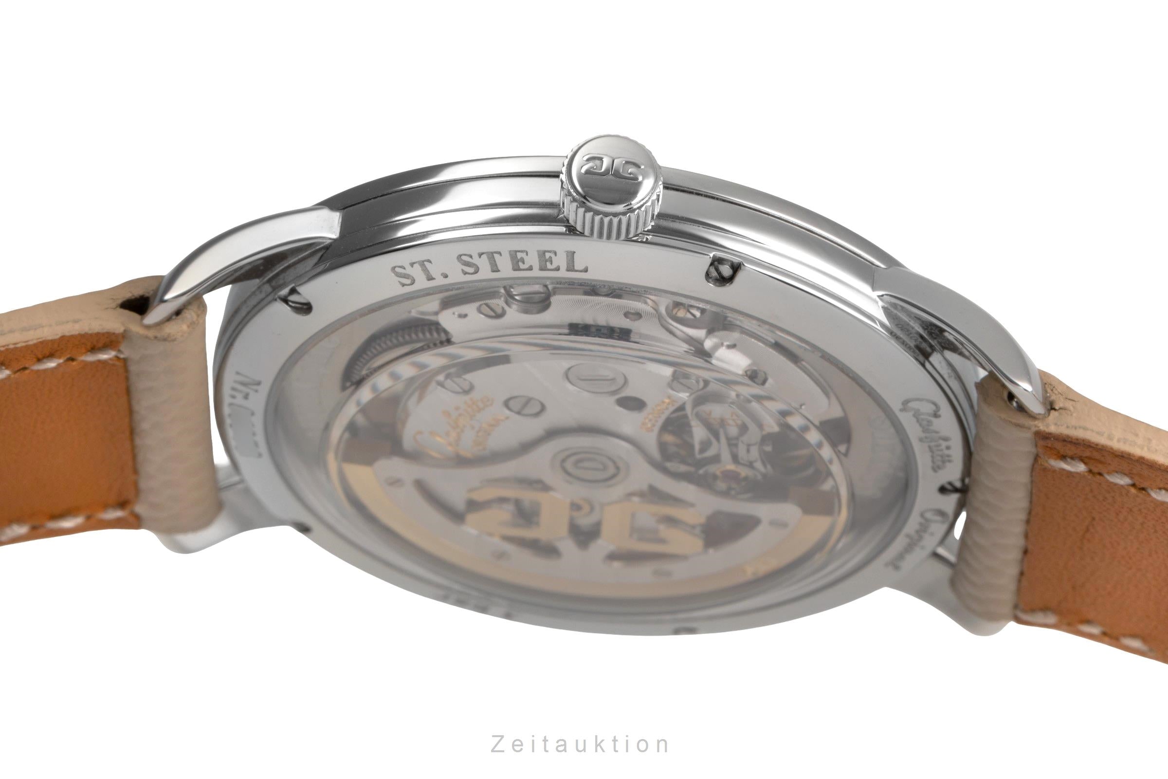 Glashütte Sixties steel automatic men's watch 1-39-52-01-02-04	  [2503654]