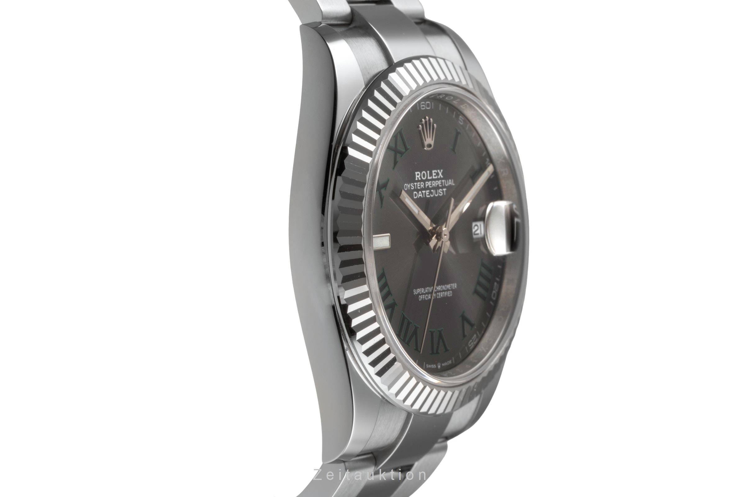 Rolex Datejust steel / white gold automatic men's watch 126334  [2503658]