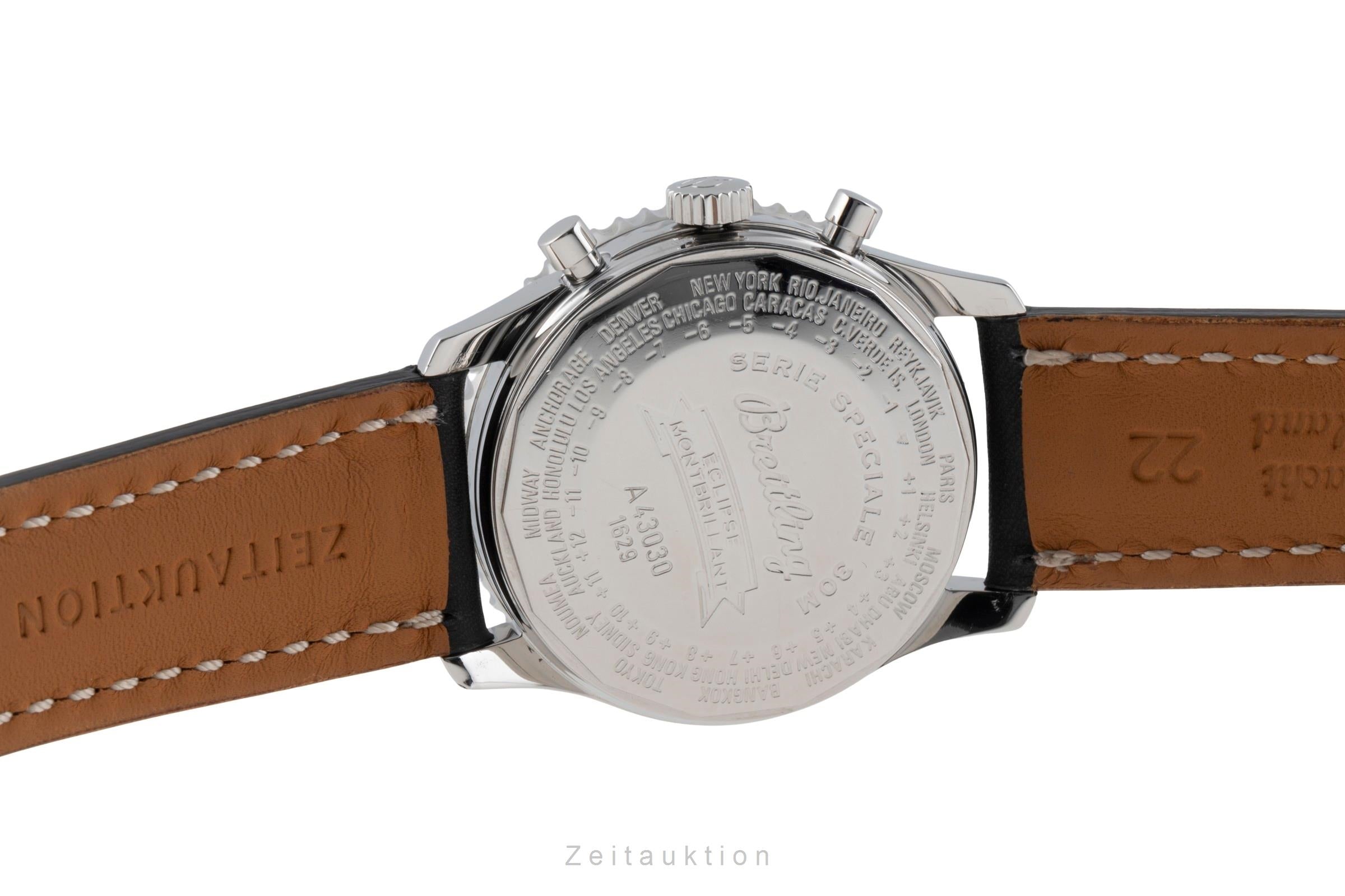 Breitling Montbrillant Eclipse Chronograph Automatik Stahl Herrenuhr Ref. A43030 [2503659]