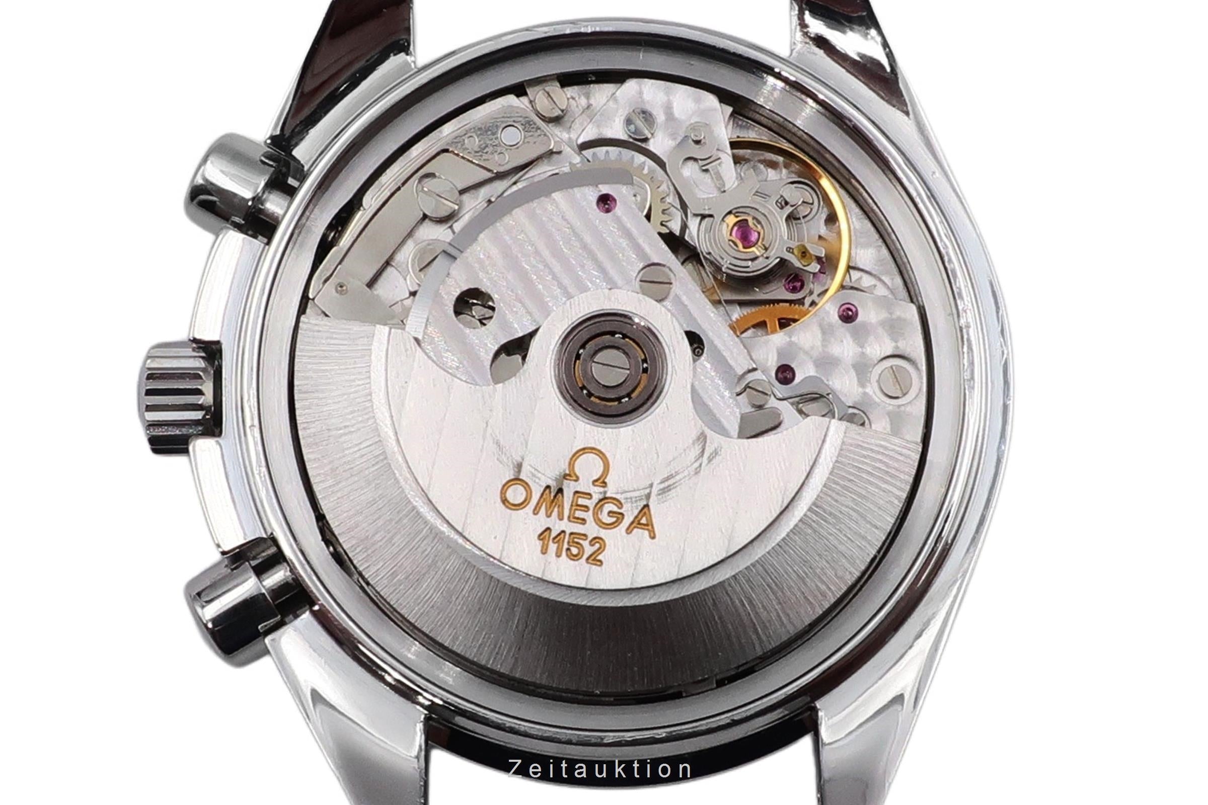Omega Speedmaster Date chronograph steel automatic men's watch 3813.53.00 LP: 6100EUR  [2503661]