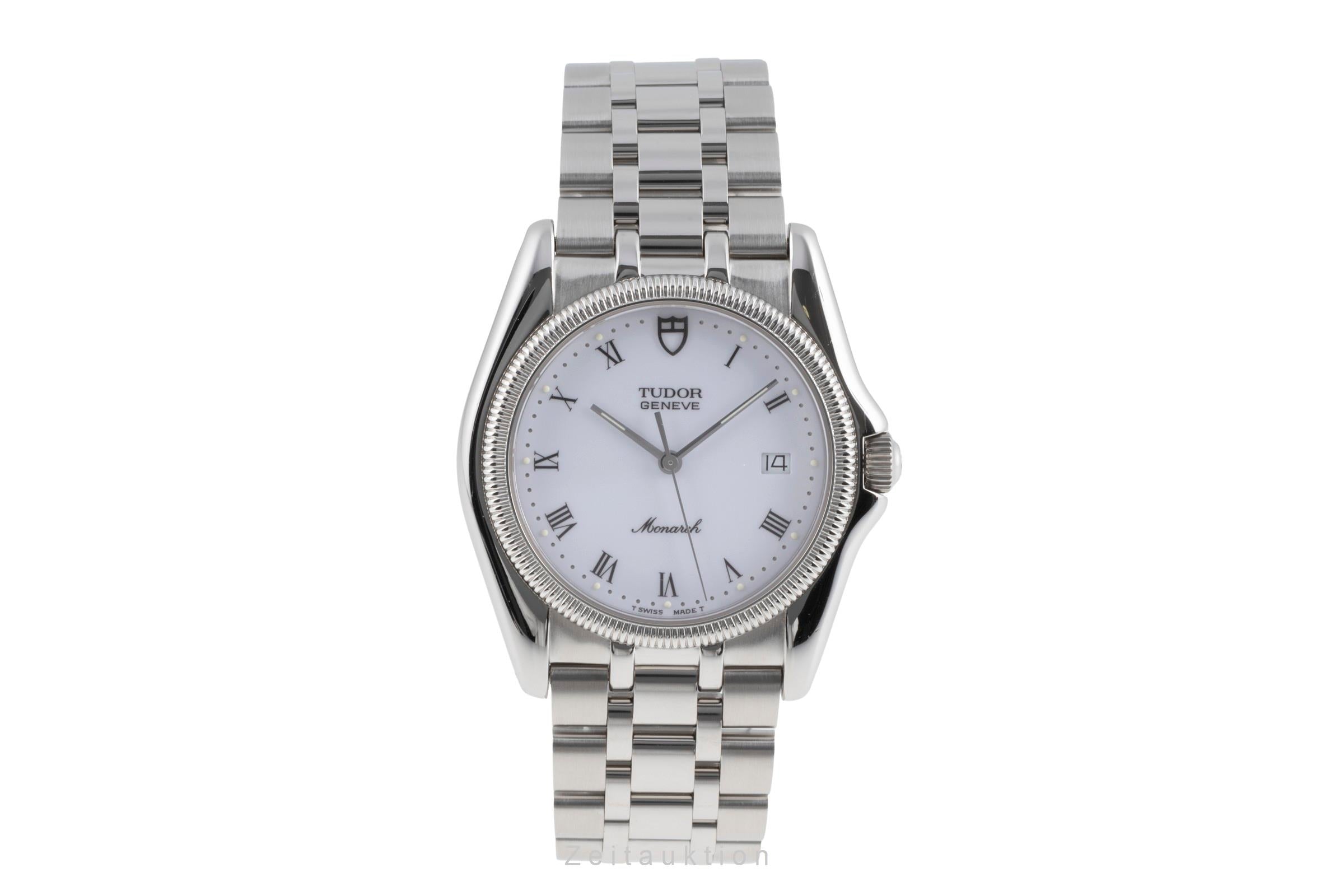 Tudor Monarch acier quartz montre pour hommes 15630  [2503665]