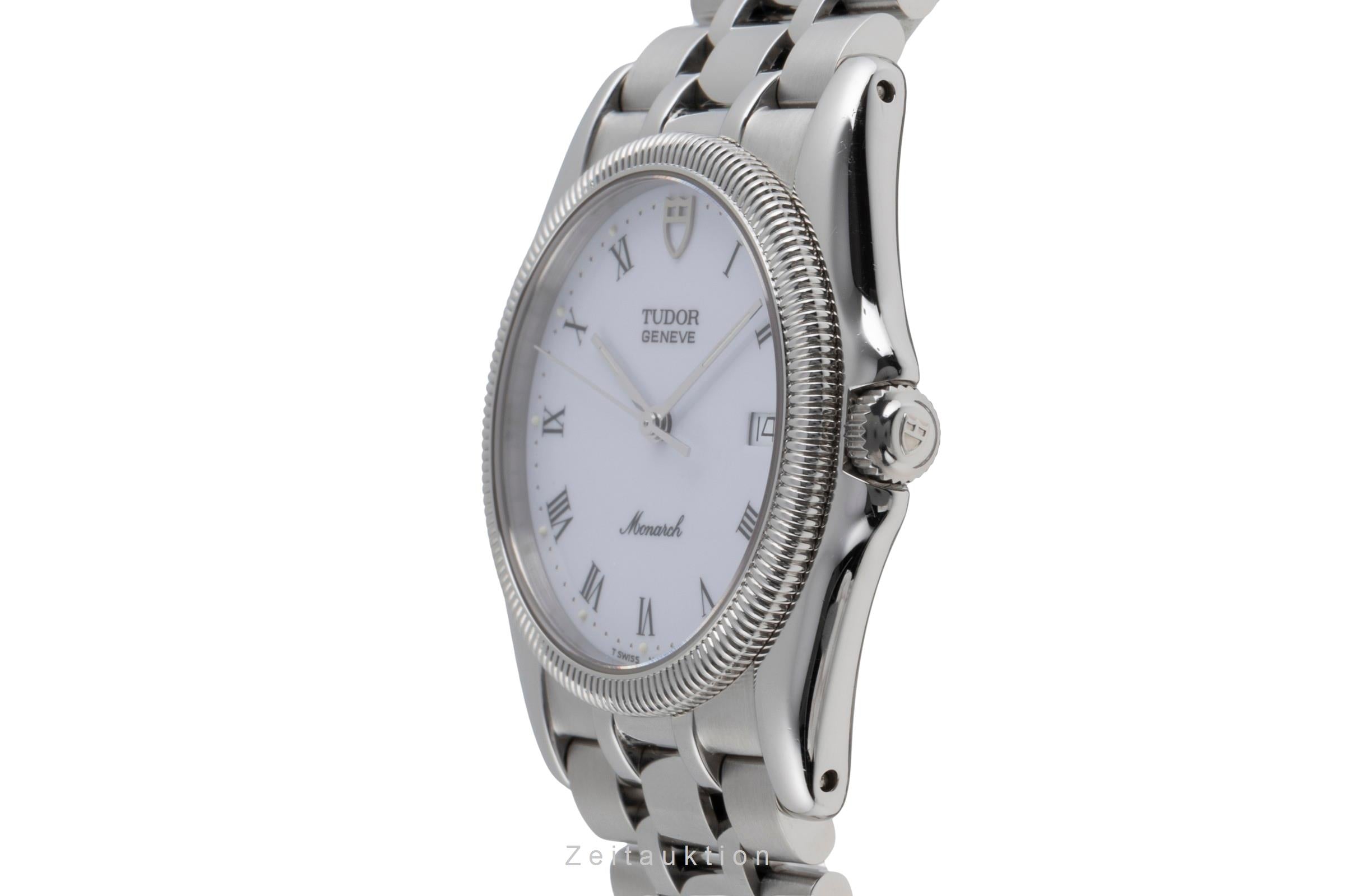 Tudor Monarch acier quartz montre pour hommes 15630  [2503665]