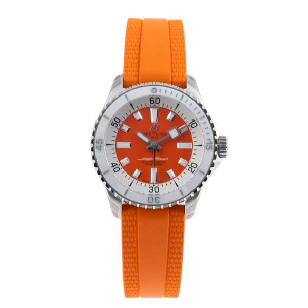 Breitling Superocean Stahl Automatik Herrenuhr Ref. A17377211O1S1 B&P [2503667]