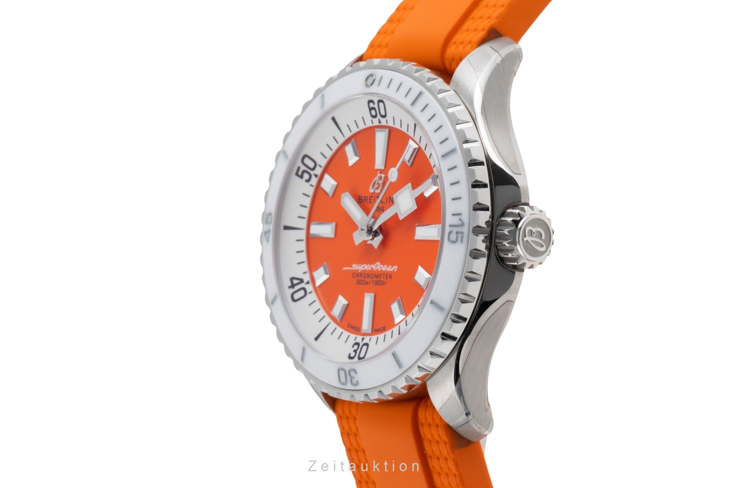 Breitling Superocean Stahl Automatik Herrenuhr Ref. A17377211O1S1 B&P [2503667]