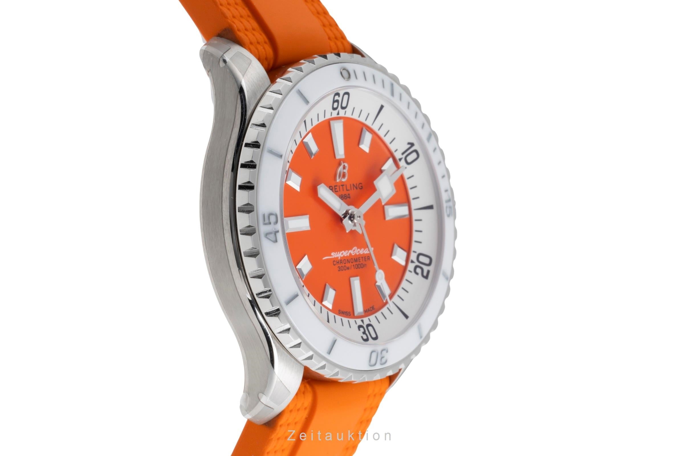 Breitling Superocean Stahl Automatik Herrenuhr Ref. A17377211O1S1 B&P [2503667]