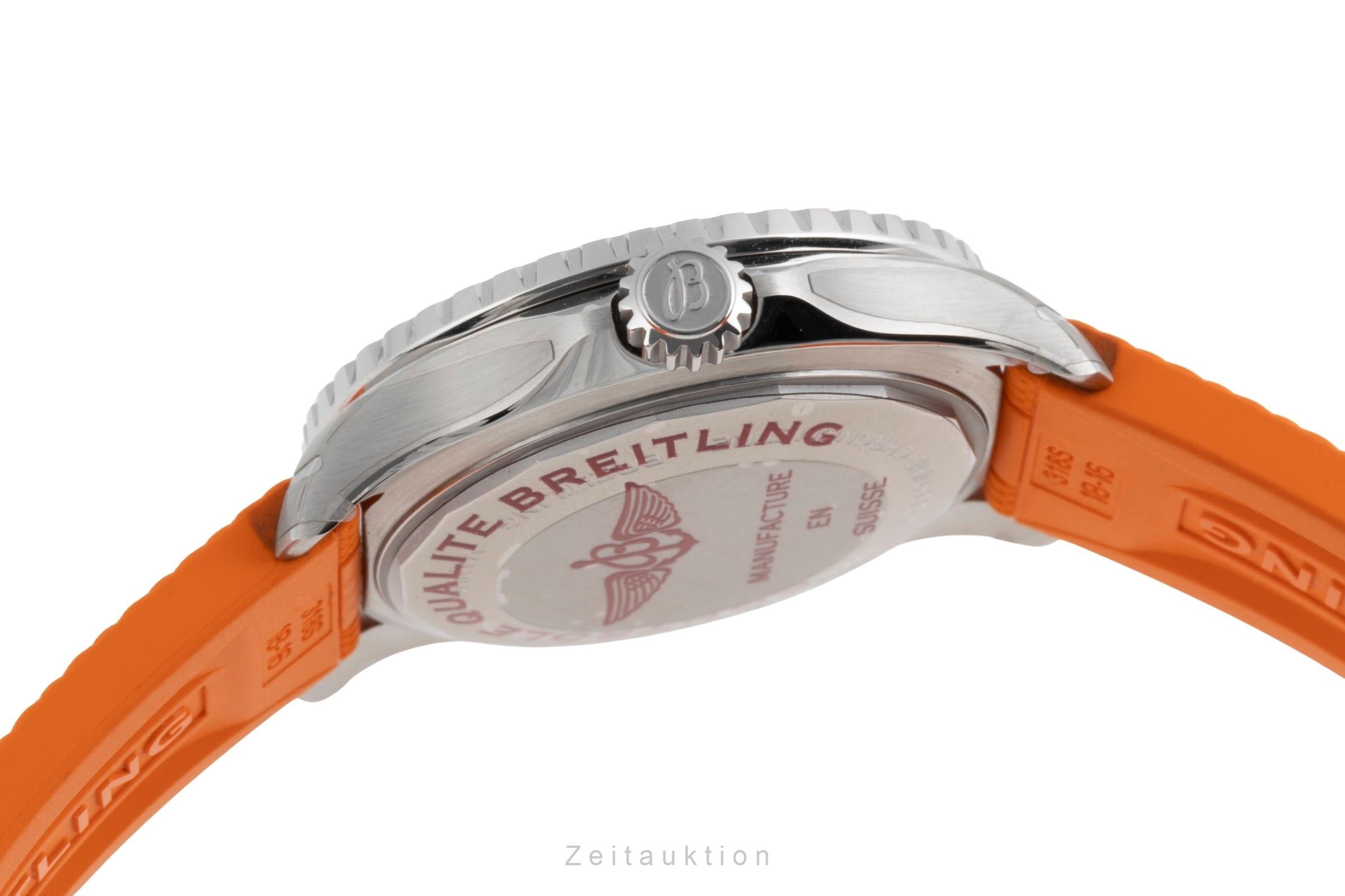 Breitling Superocean Stahl Automatik Herrenuhr Ref. A17377211O1S1 B&P [2503667]