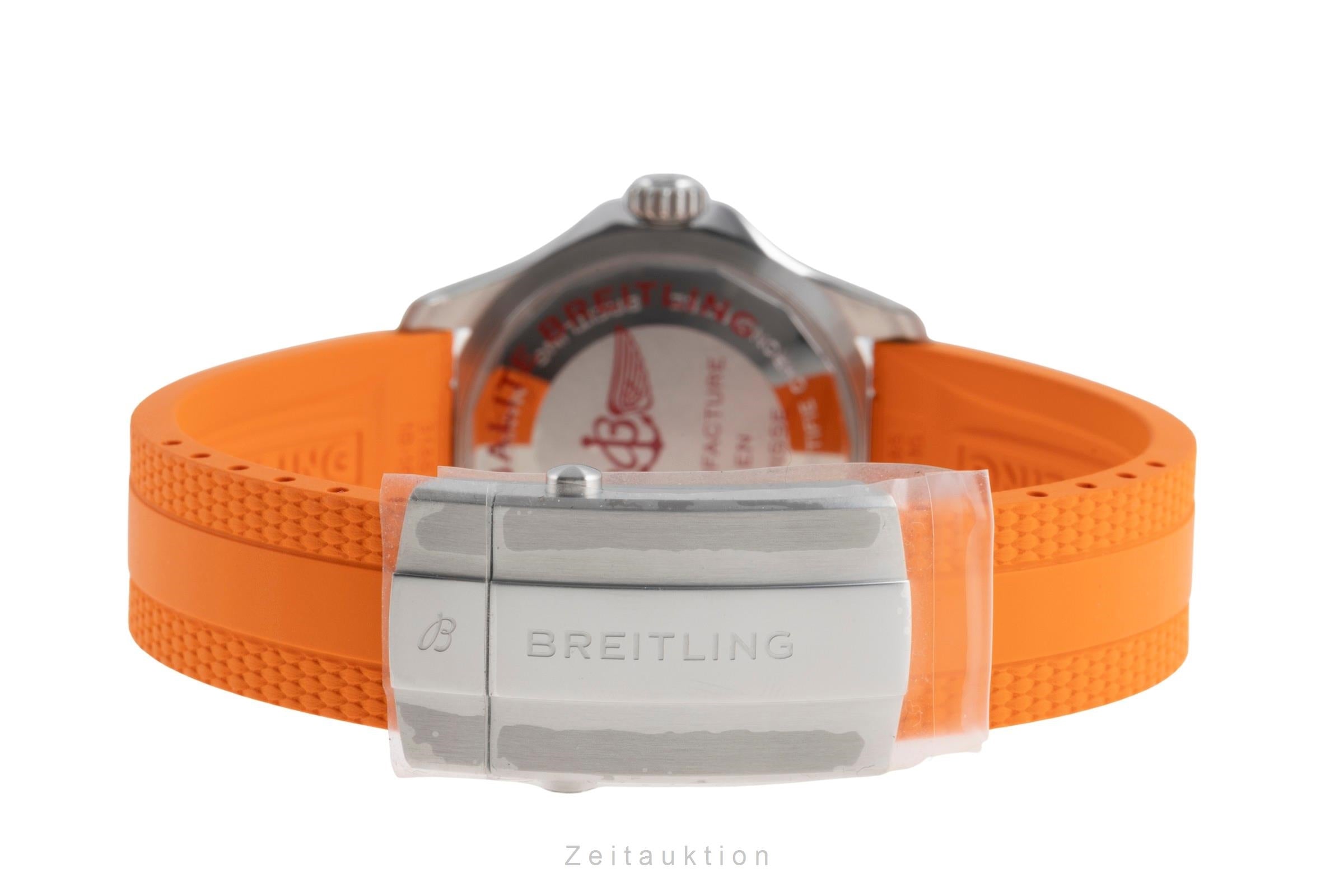 Breitling Superocean Stahl Automatik Herrenuhr Ref. A17377211O1S1 B&P [2503667]