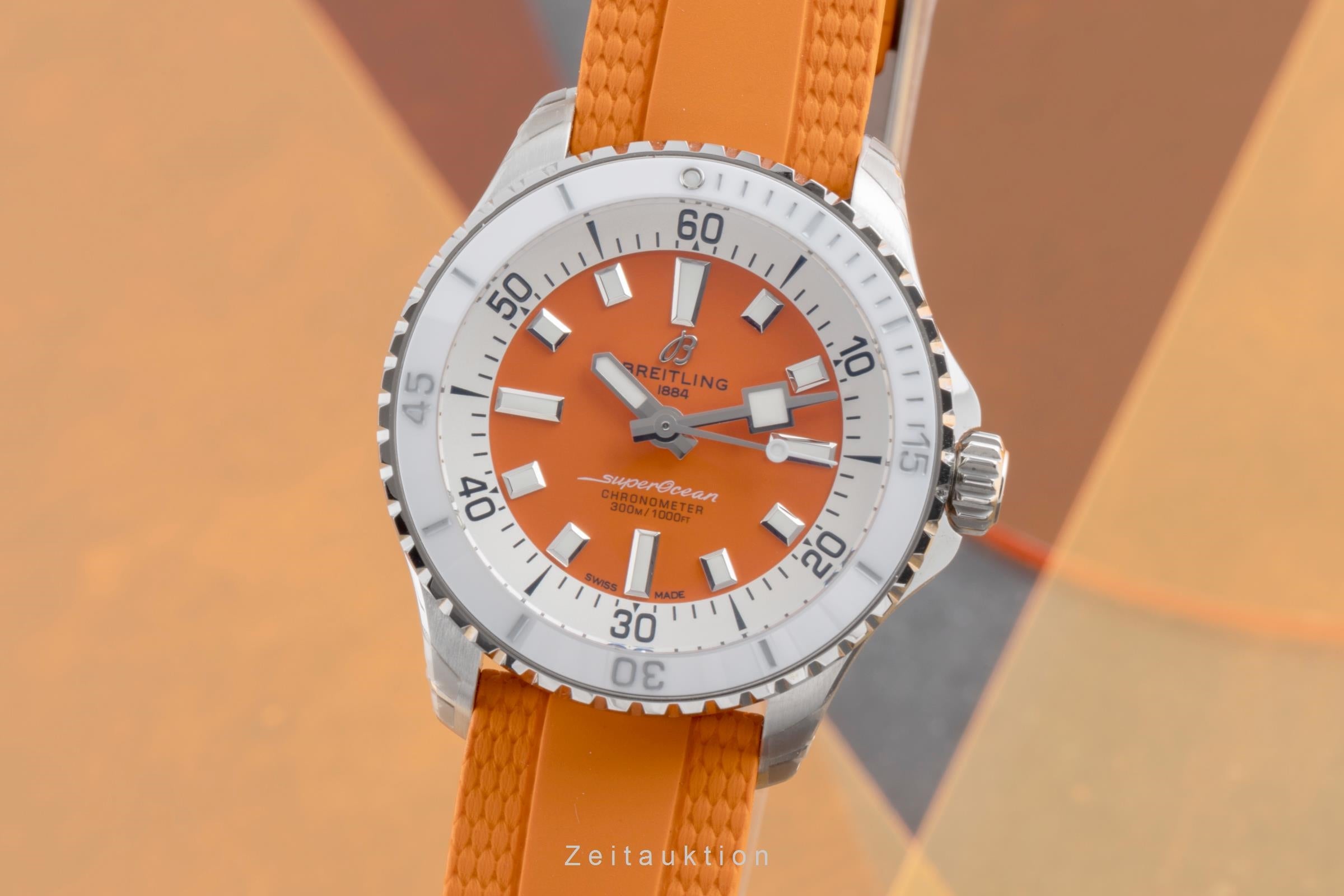 Breitling Superocean steel automatic men's watch A17377211O1S1  [2503668]