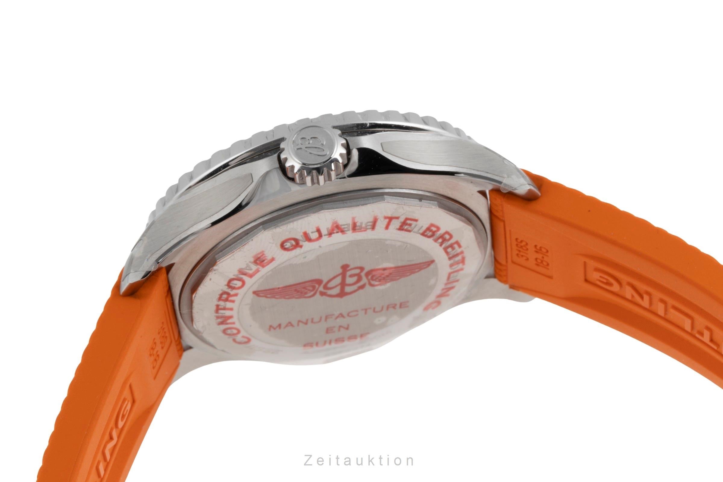 Breitling Superocean Stahl Automatik Herrenuhr Ref. A17377211O1S1 B&P [2503668]