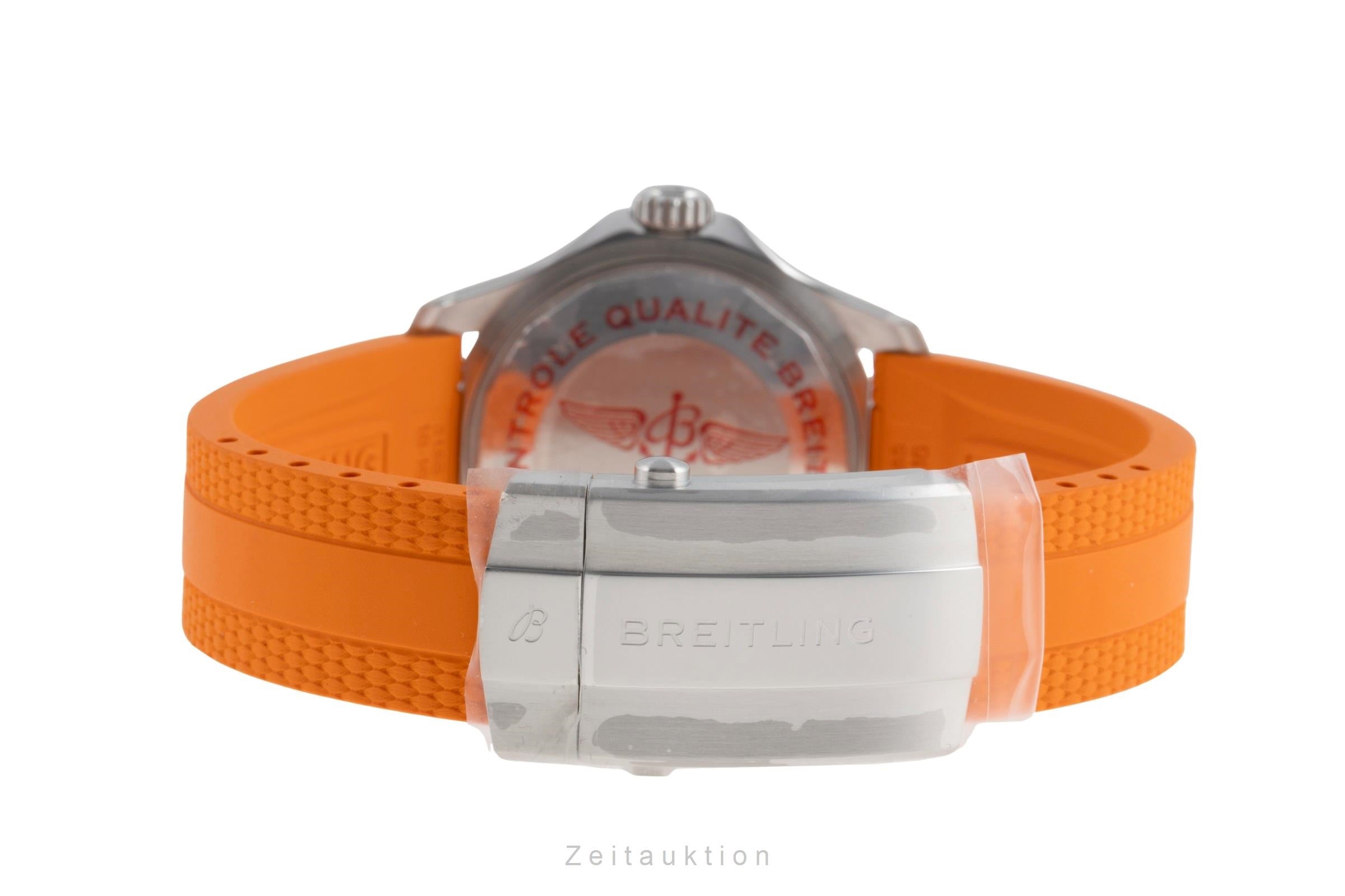 Breitling Superocean Stahl Automatik Herrenuhr Ref. A17377211O1S1 B&P [2503668]