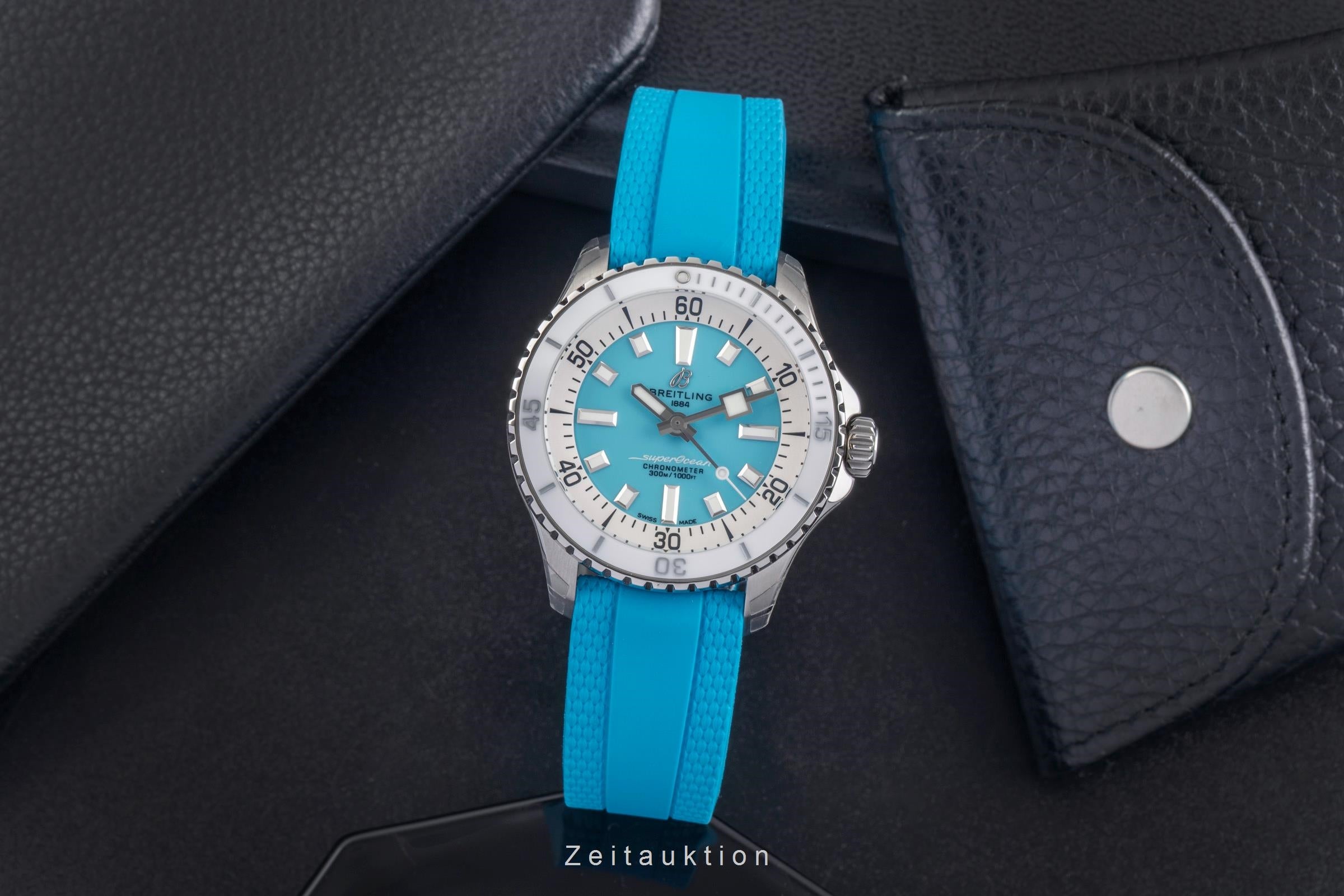 Breitling Superocean Stahl Automatik Herrenuhr Ref. A17377211C1S1 B&P  [2503669]