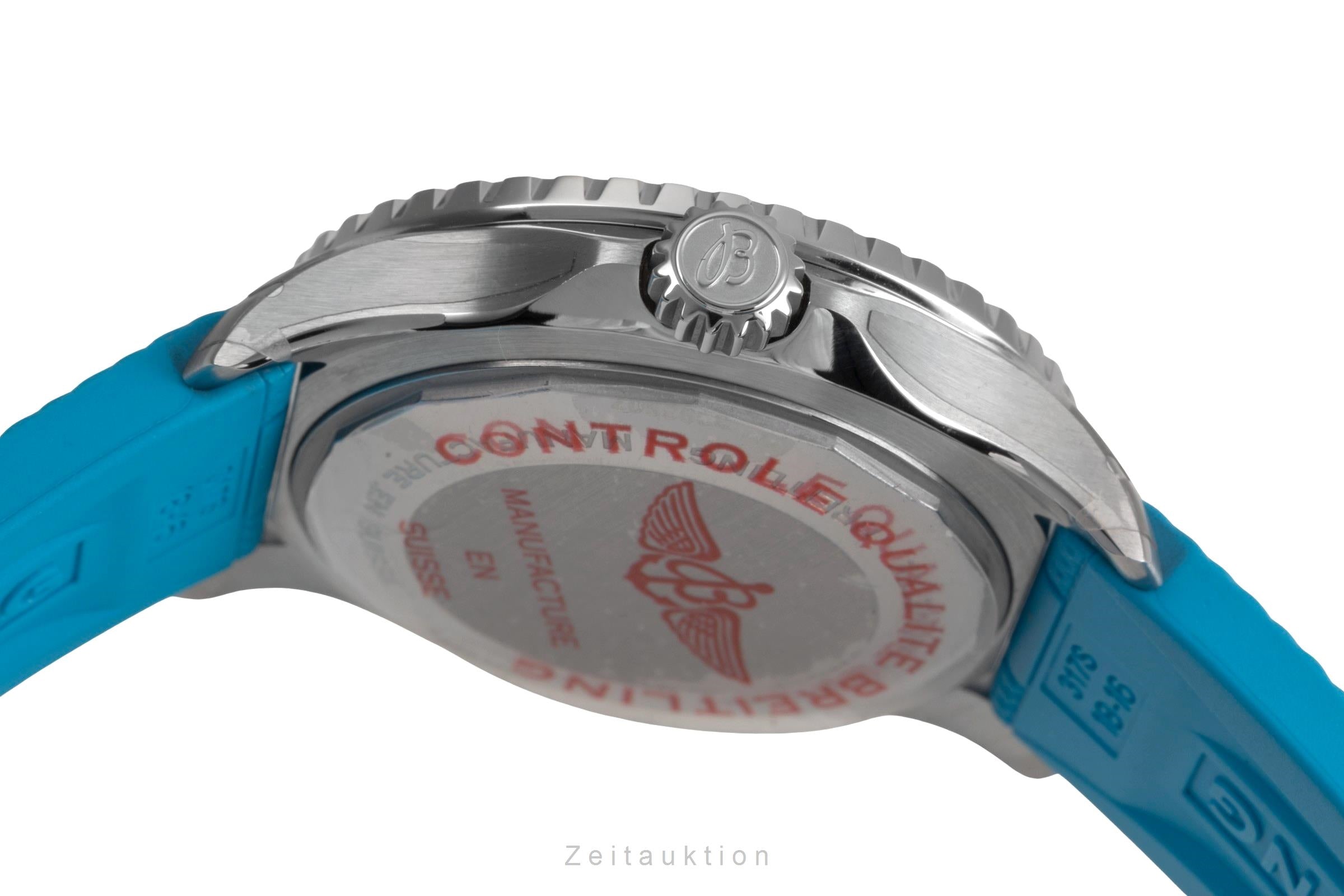 Breitling Superocean Stahl Automatik Herrenuhr Ref. A17377211C1S1 B&P  [2503669]