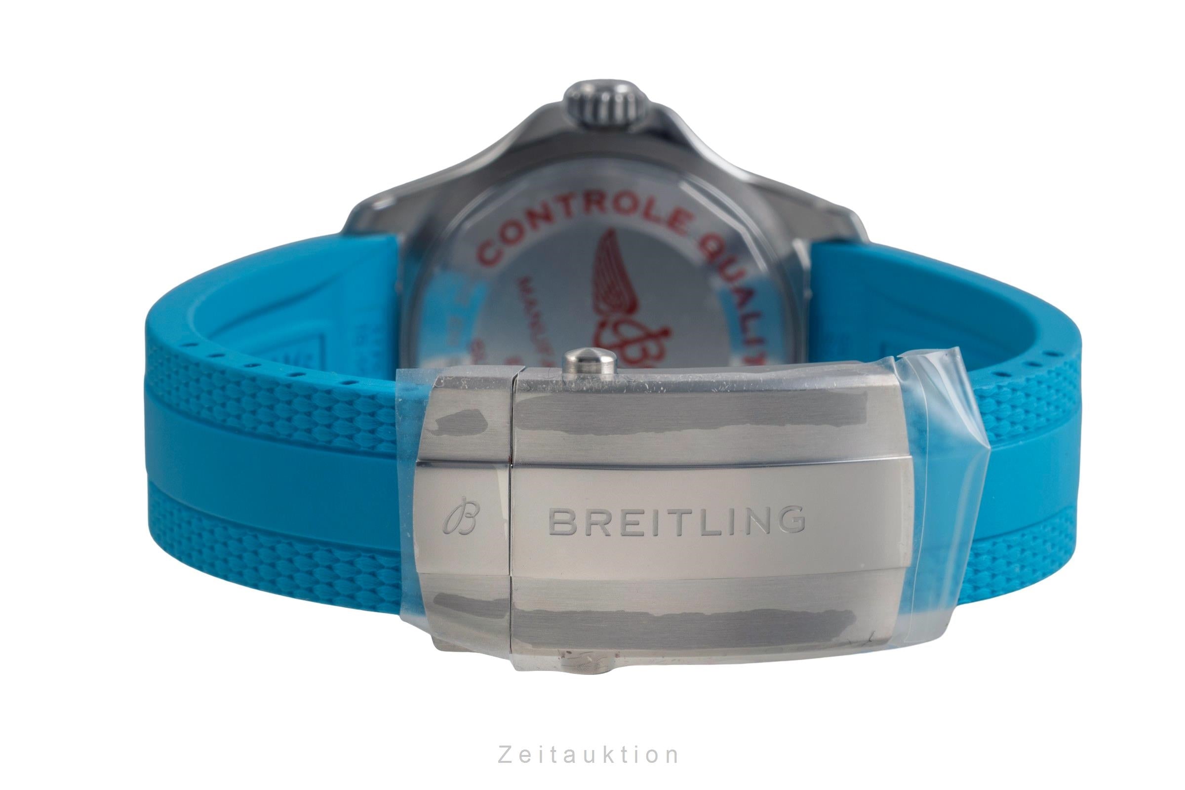 Breitling Superocean Stahl Automatik Herrenuhr Ref. A17377211C1S1 B&P  [2503669]