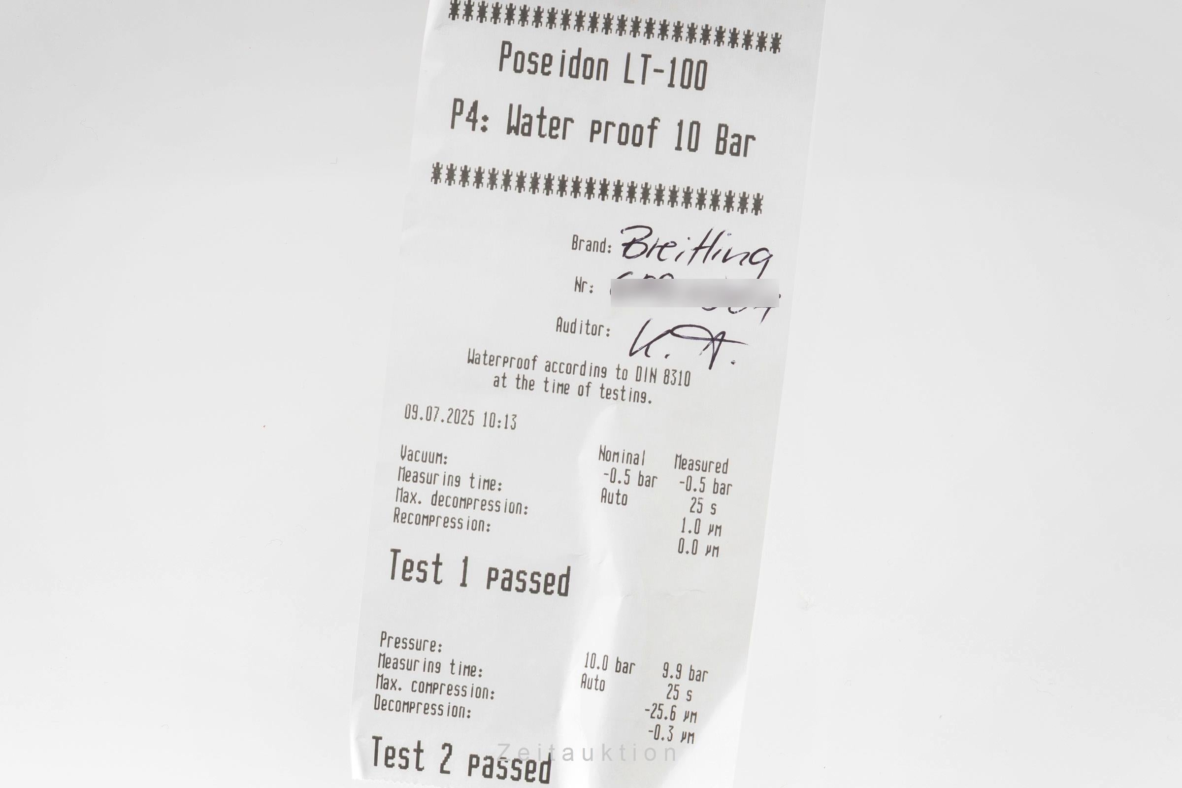 Breitling Superocean Stahl Automatik Herrenuhr Ref. A17377211C1S1 B&P  [2503669]