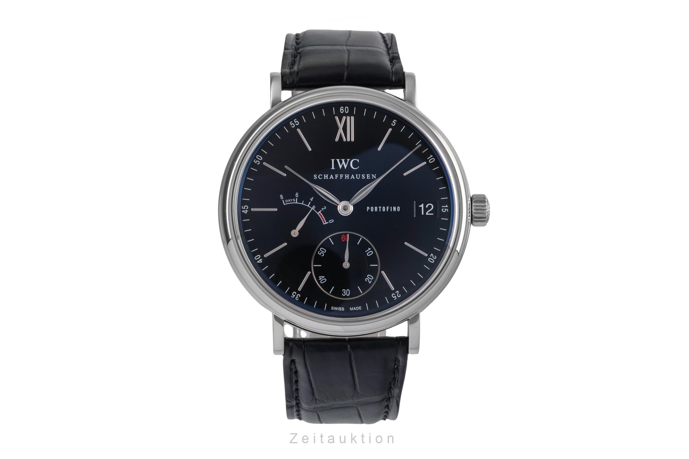 IWC Schaffhausen Portofino Handaufzug Stahl Herrenuhr Ref. IW510102 Papiere [2503671]