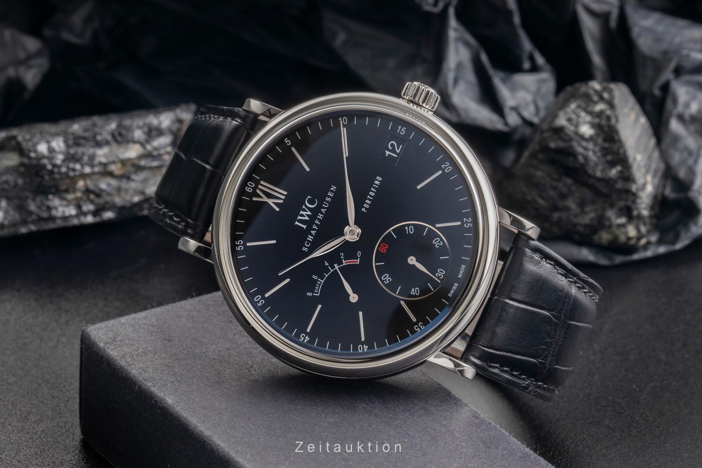 IWC Schaffhausen Portofino Handaufzug Stahl Herrenuhr Ref. IW510102 Papiere [2503671]