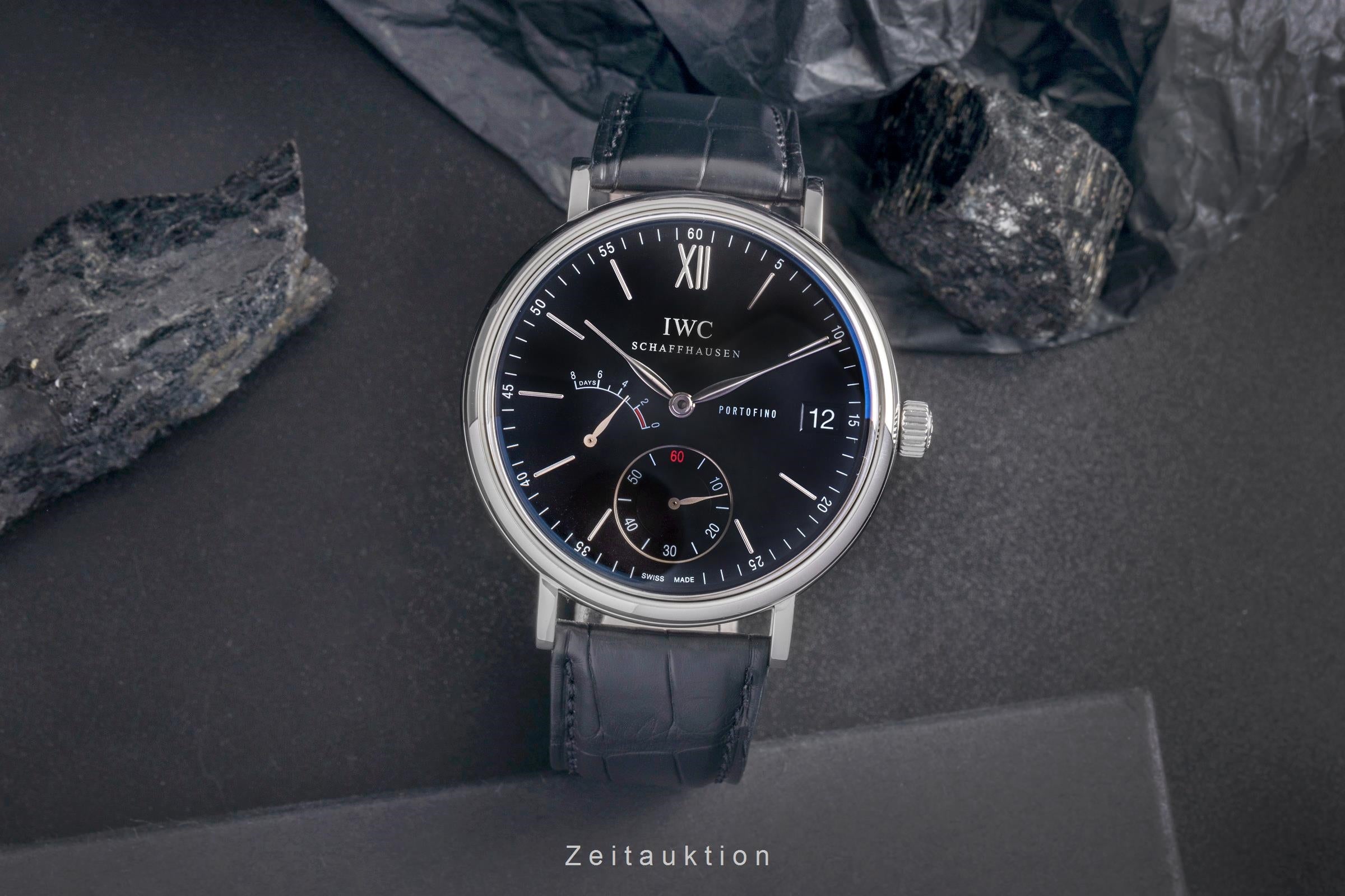 IWC Schaffhausen Portofino Handaufzug Stahl Herrenuhr Ref. IW510102 Papiere [2503671]