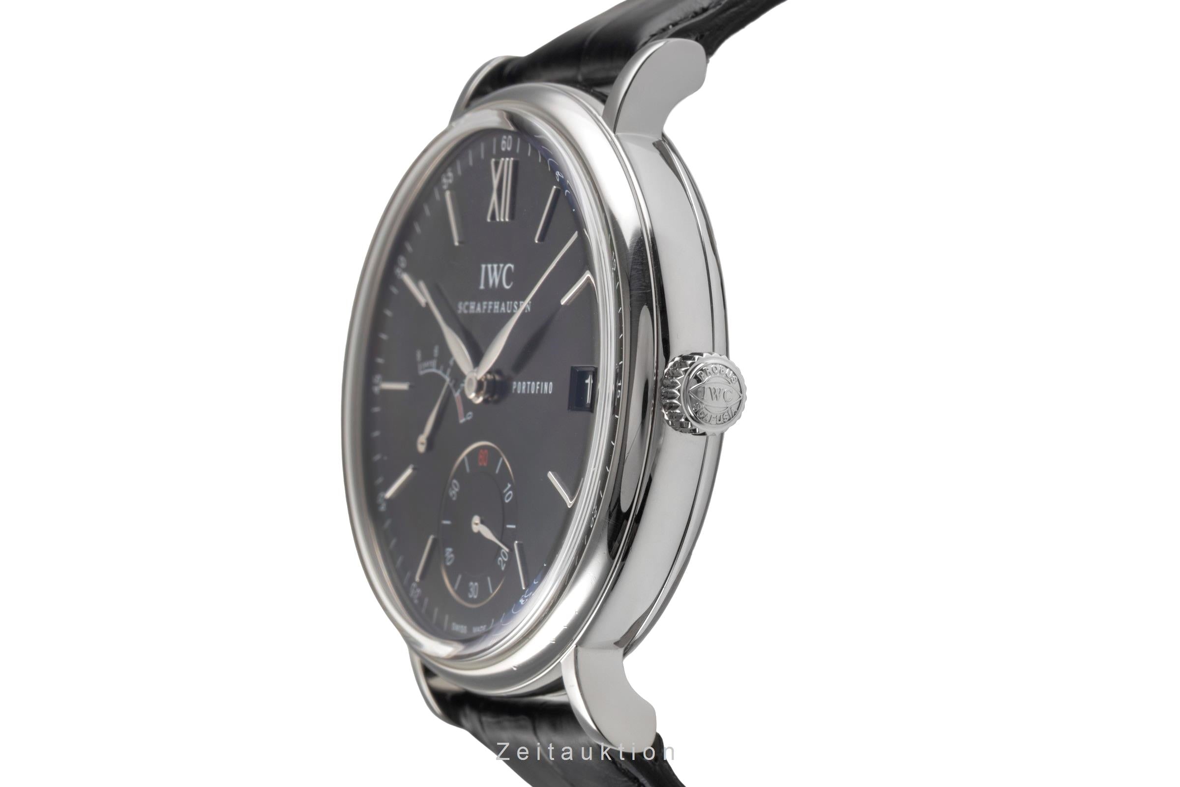 IWC Schaffhausen Portofino Handaufzug Stahl Herrenuhr Ref. IW510102 Papiere [2503671]