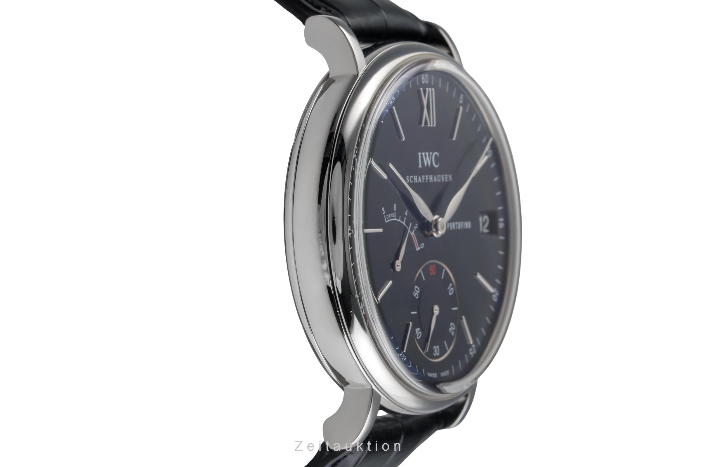 IWC Schaffhausen Portofino Handaufzug Stahl Herrenuhr Ref. IW510102 Papiere [2503671]